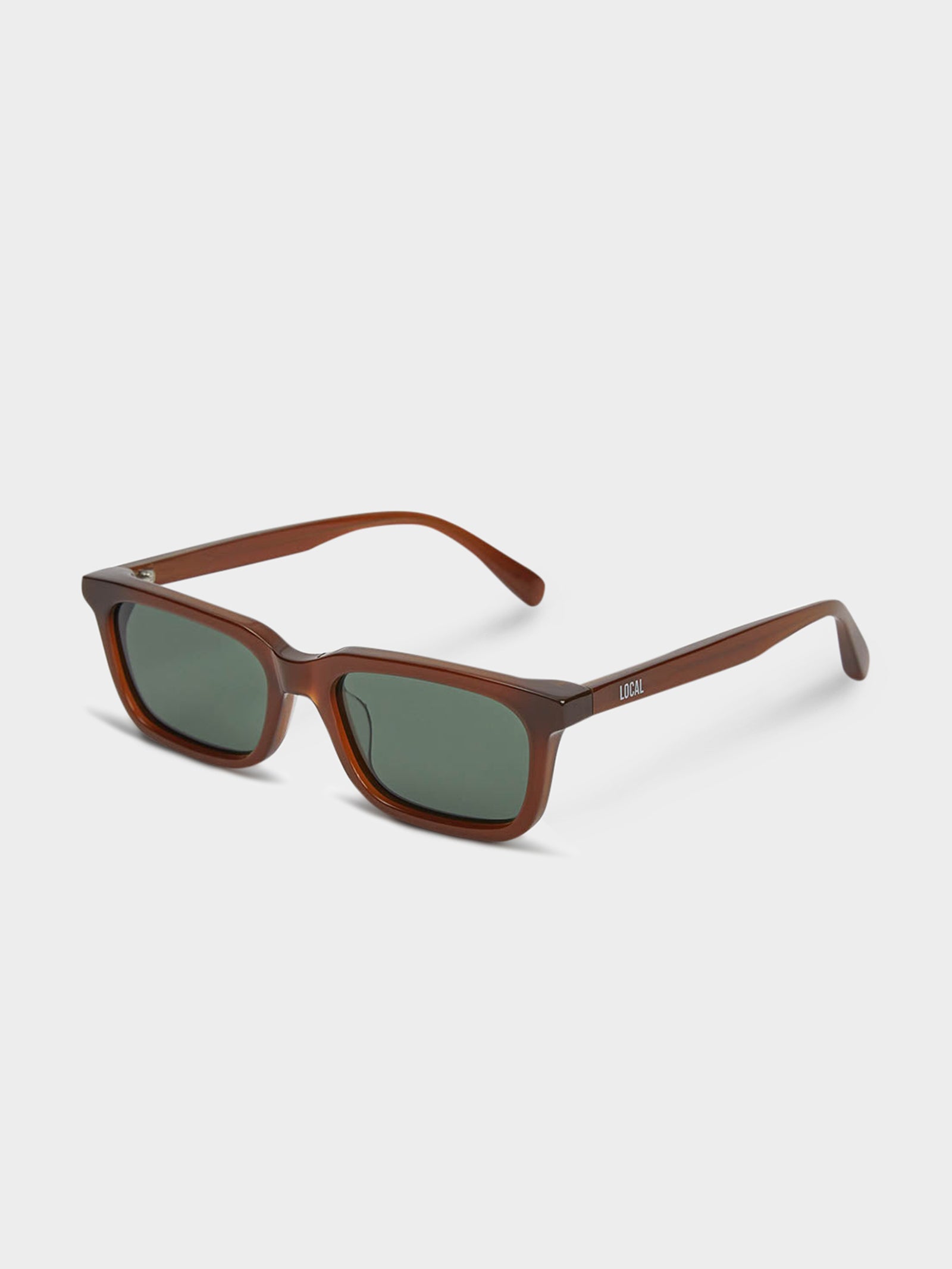 CBM Sunglasses in Caramel & Dark Green