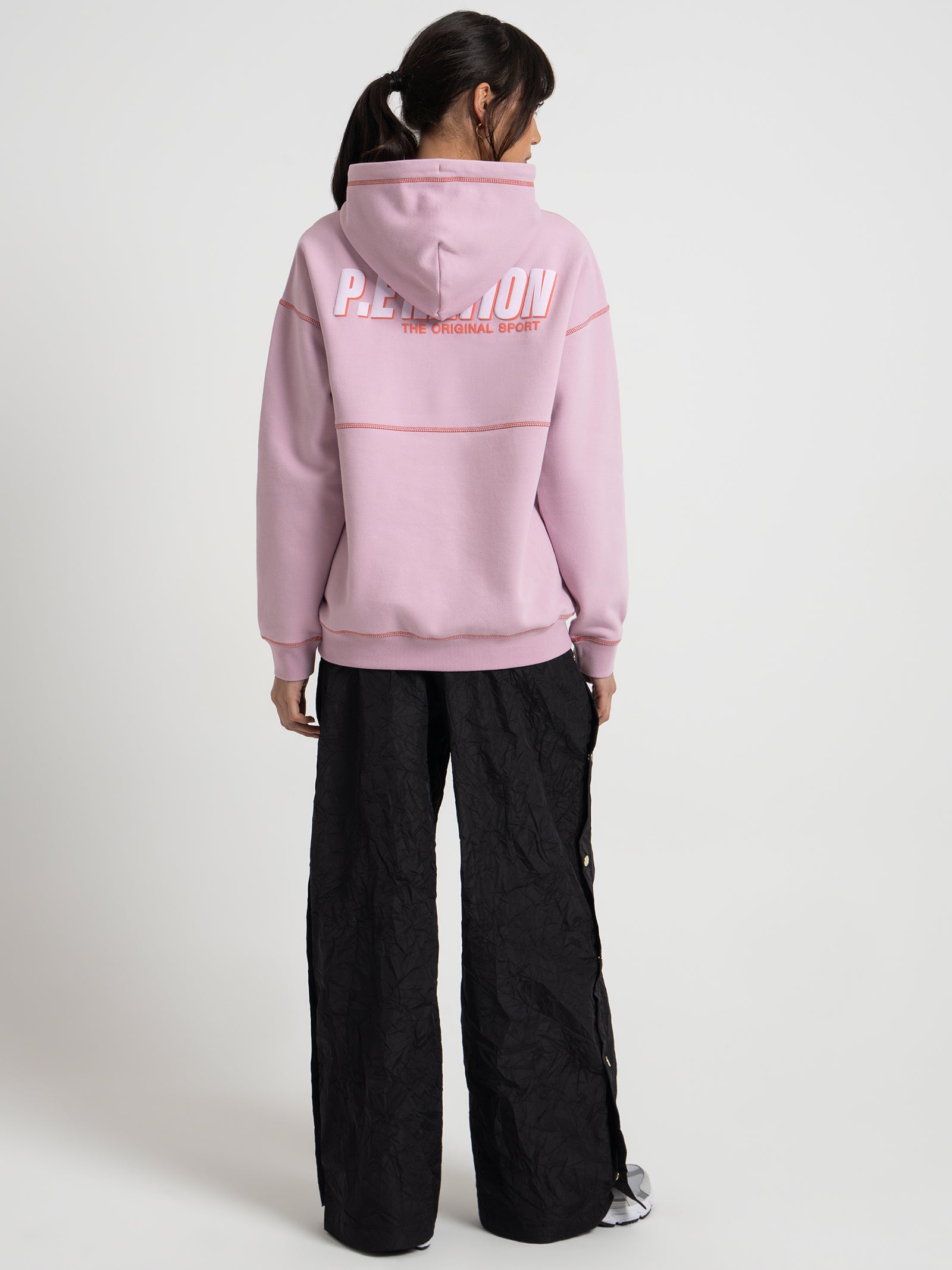 Block Solo Hoodie in Fragrant Lilac