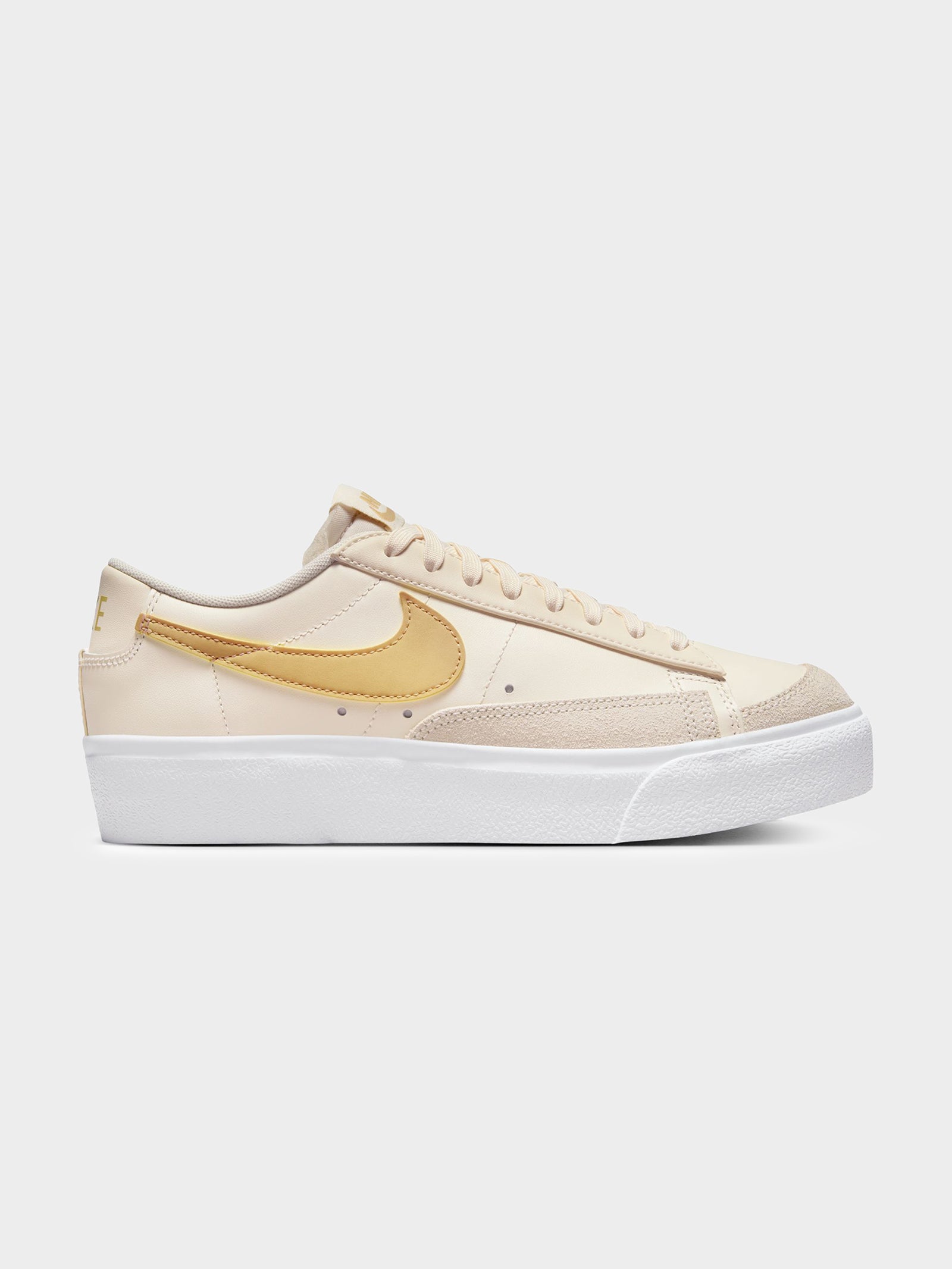 Womens Blazer Low Platform Sneakers