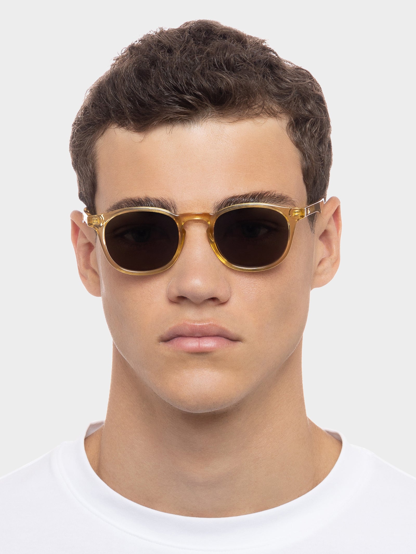 Club Royale Sunglasses in Butterscotch Khaki Mono