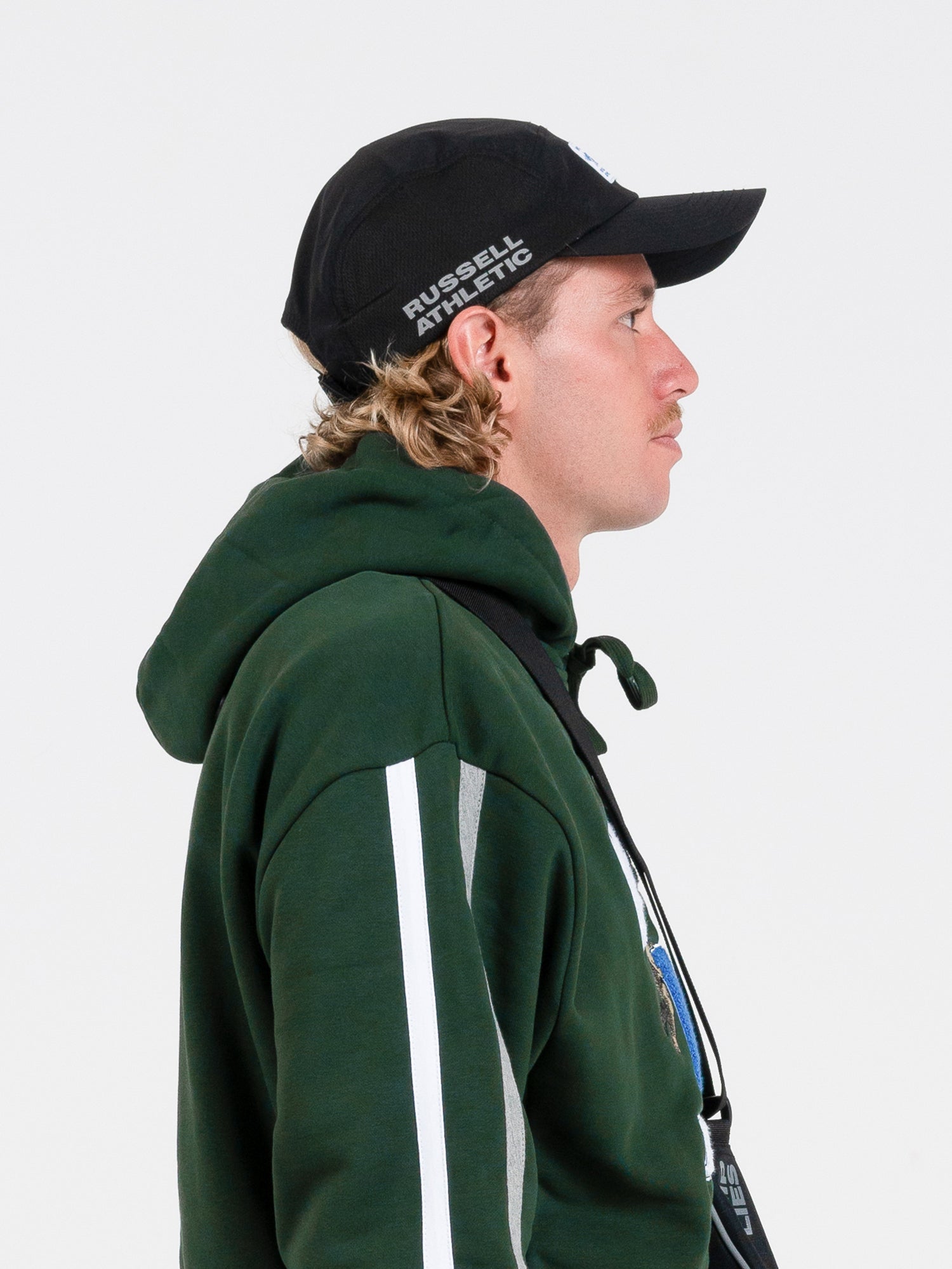 Drill Practice Nylon Baseball Cap in Black