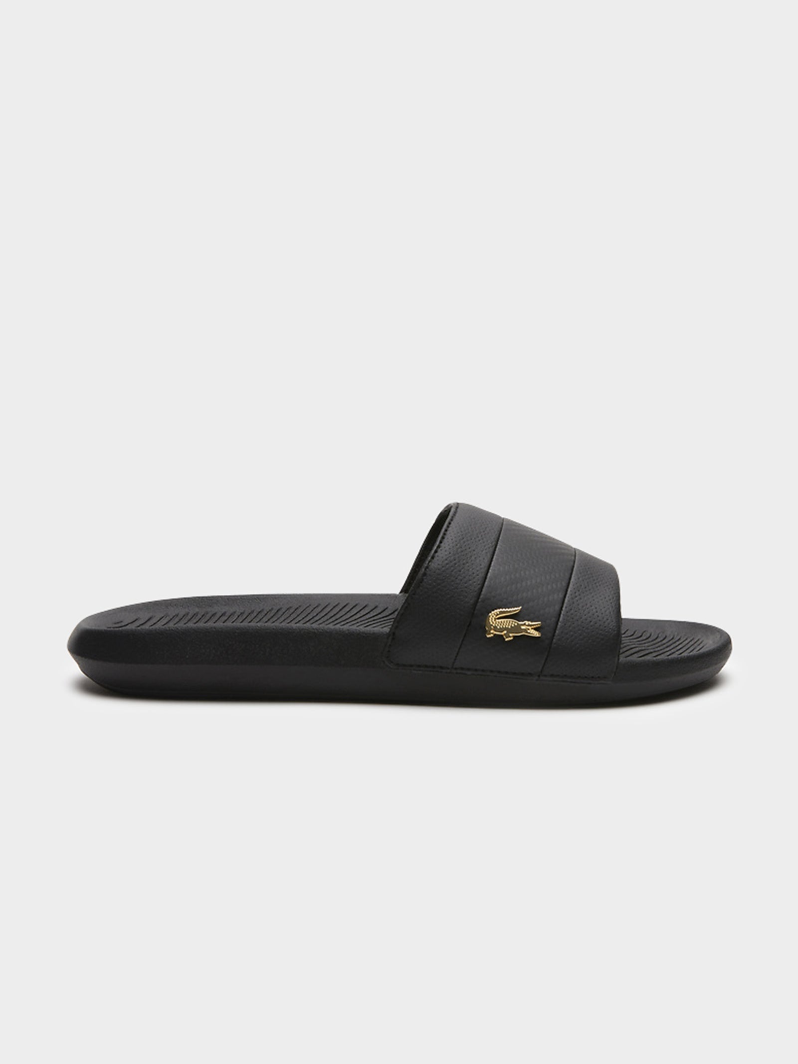 Mens Serve Slide Hybrid Slides in Black