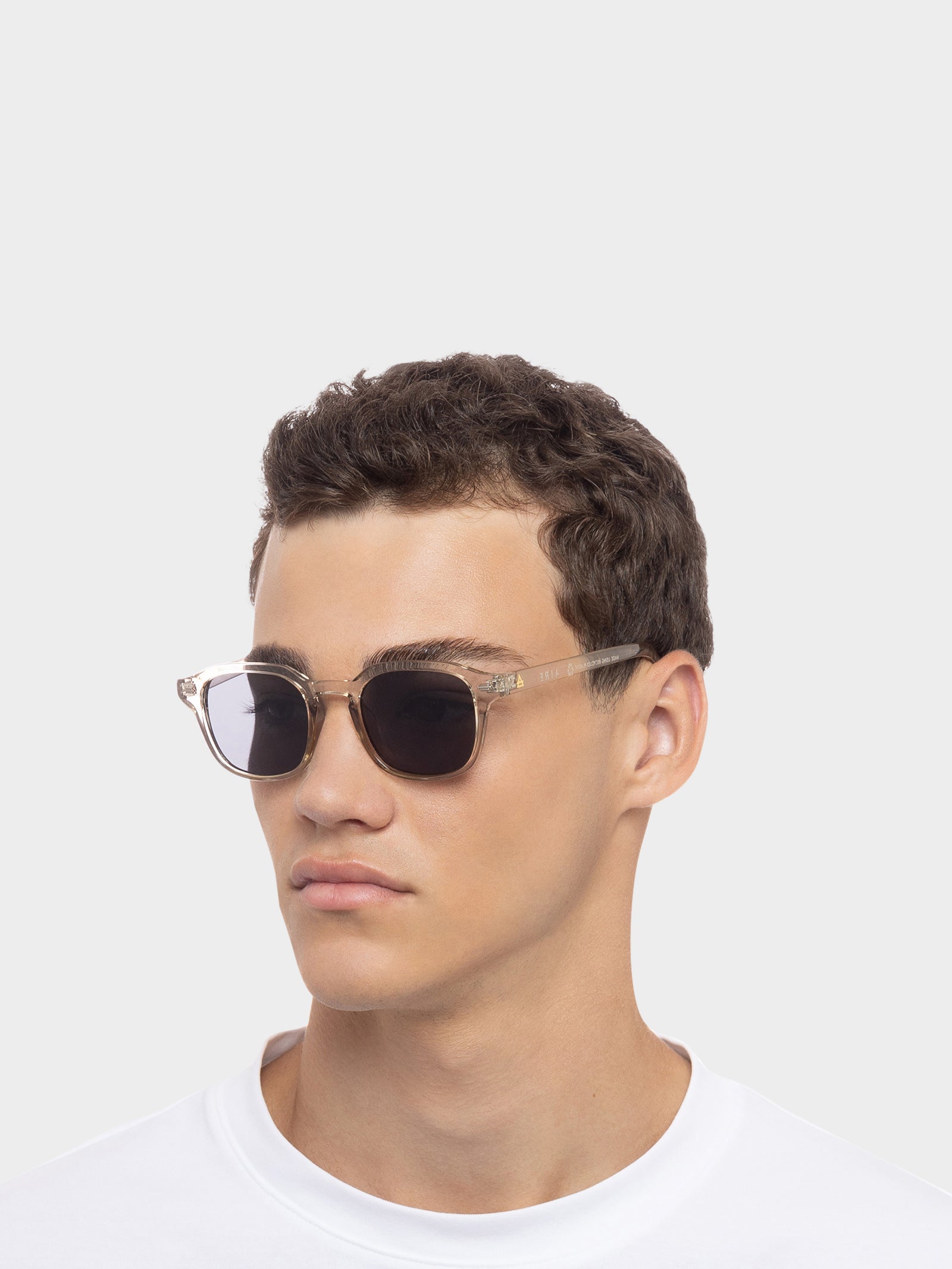 Serpens Sunglasses in Pebble Smoke Mono