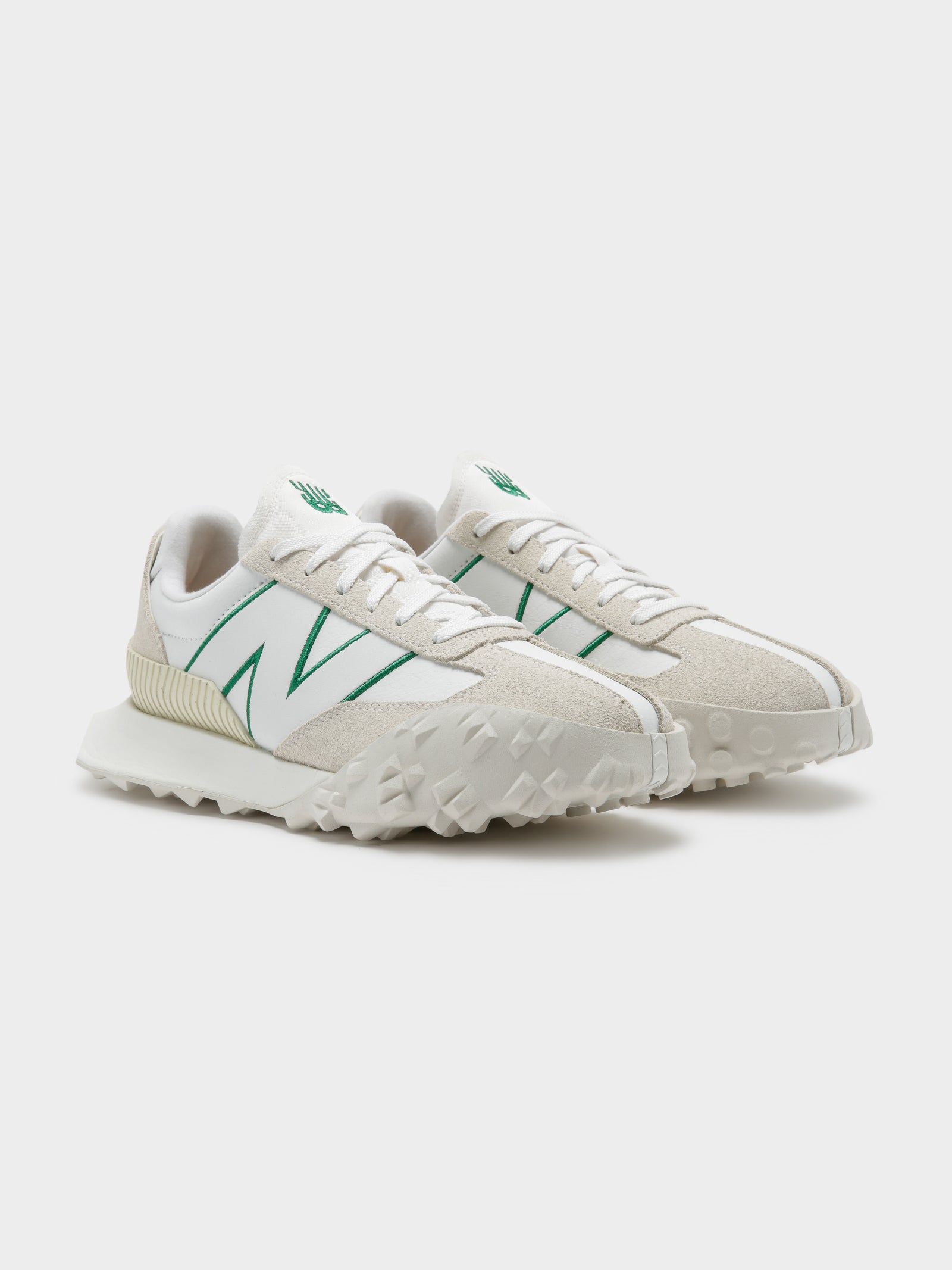 Unisex XC-72 Sneakers in White & Green