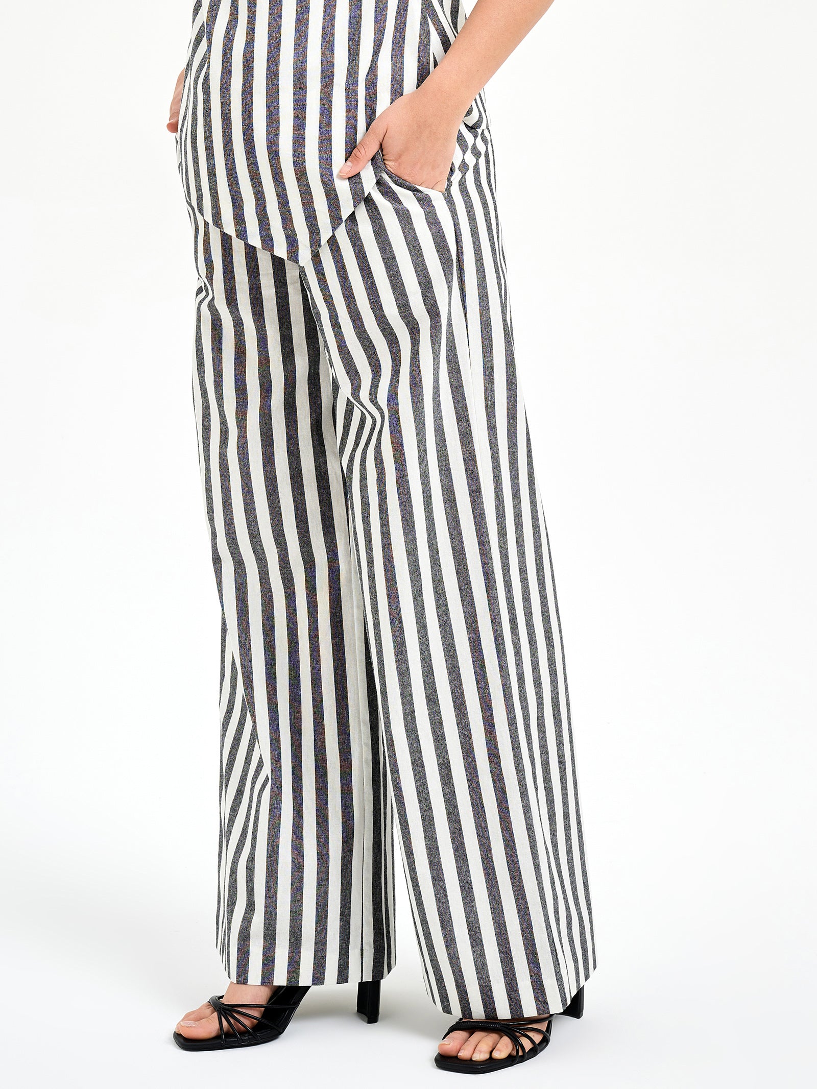 Felicity Relaxed Pants in Hamptons Stripe