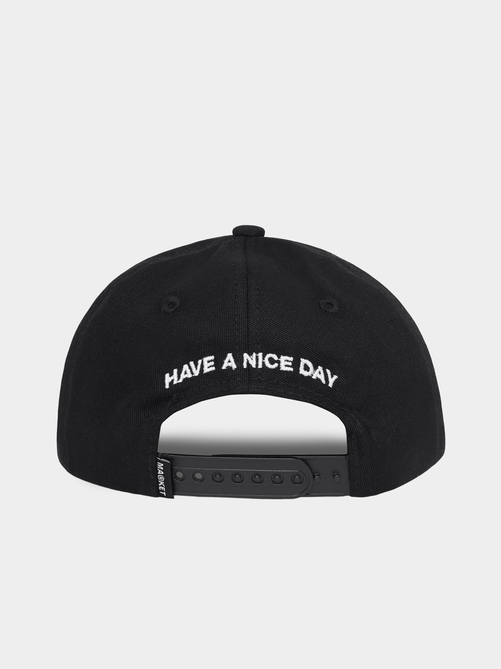 Smiley Haters 5 Panel Cap in Black