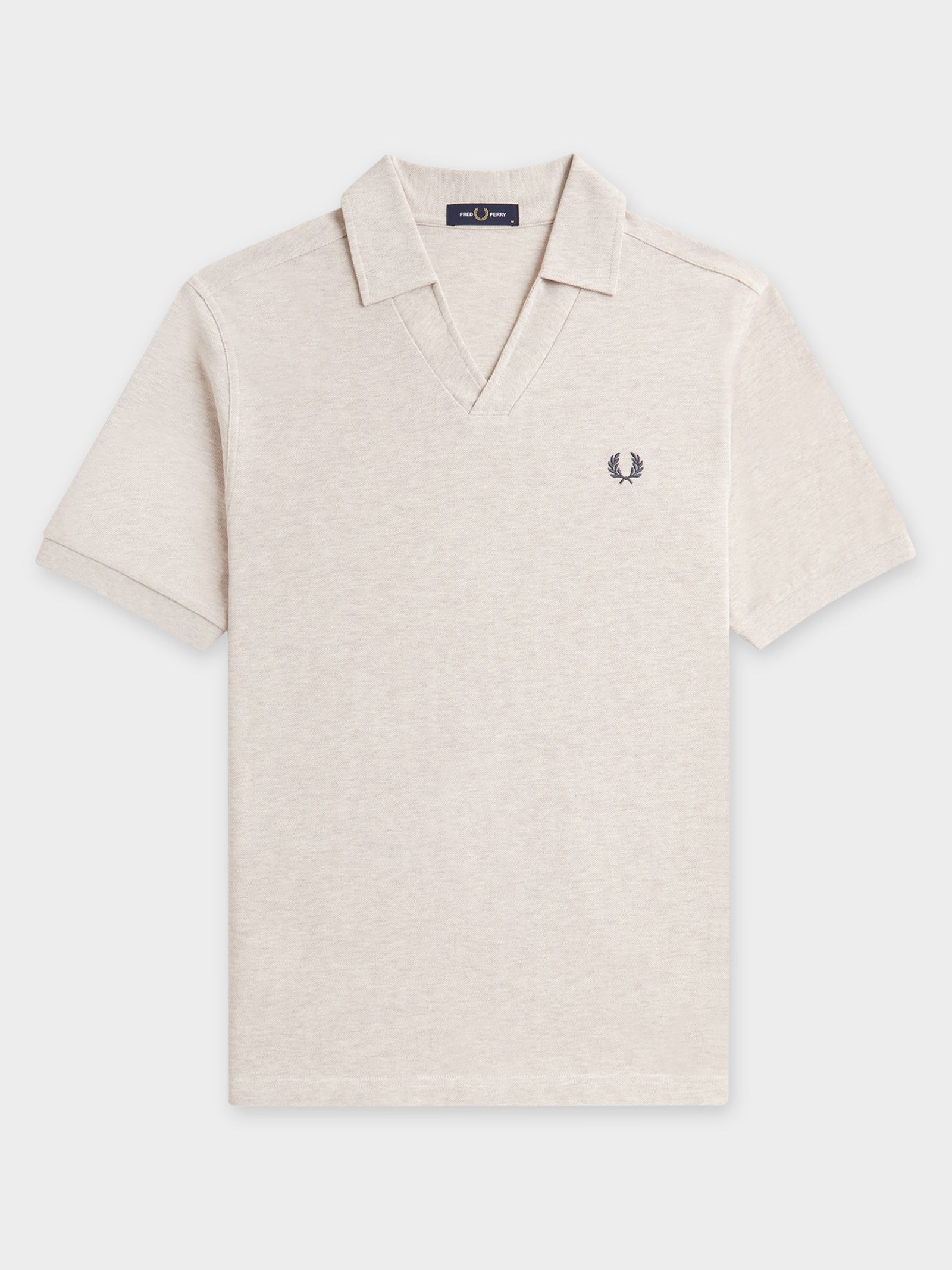 Open Collar Polo Shirt