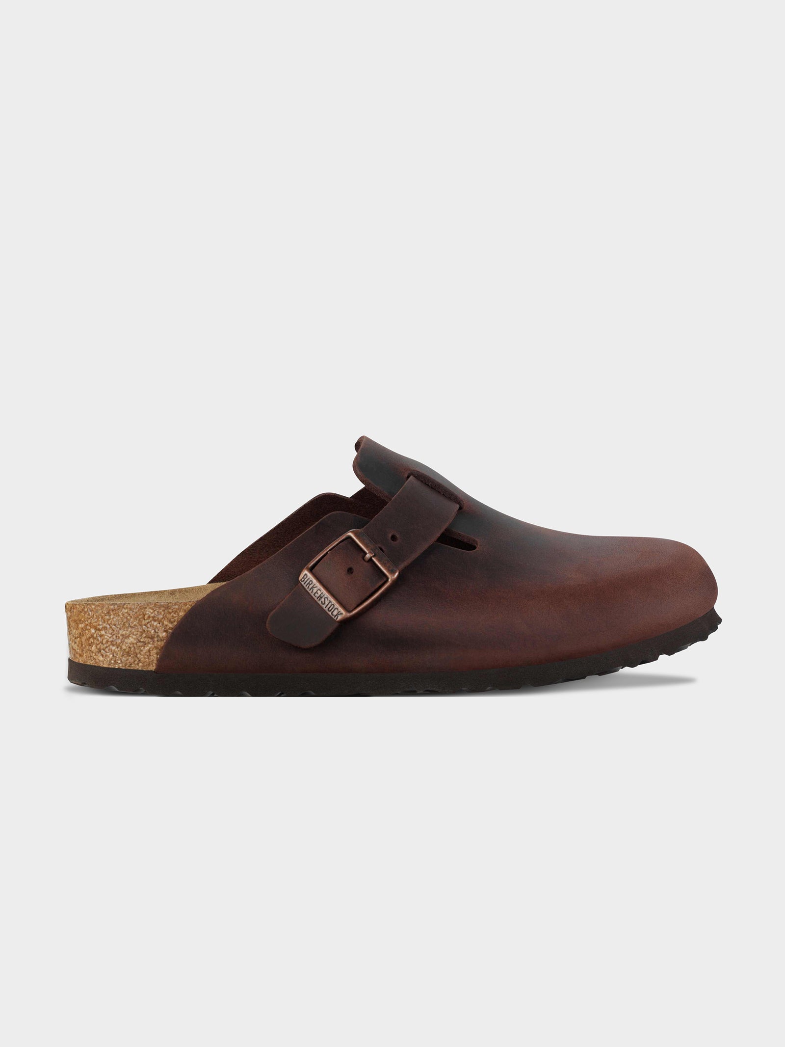 Unisex Boston Leather Clogs in Habana