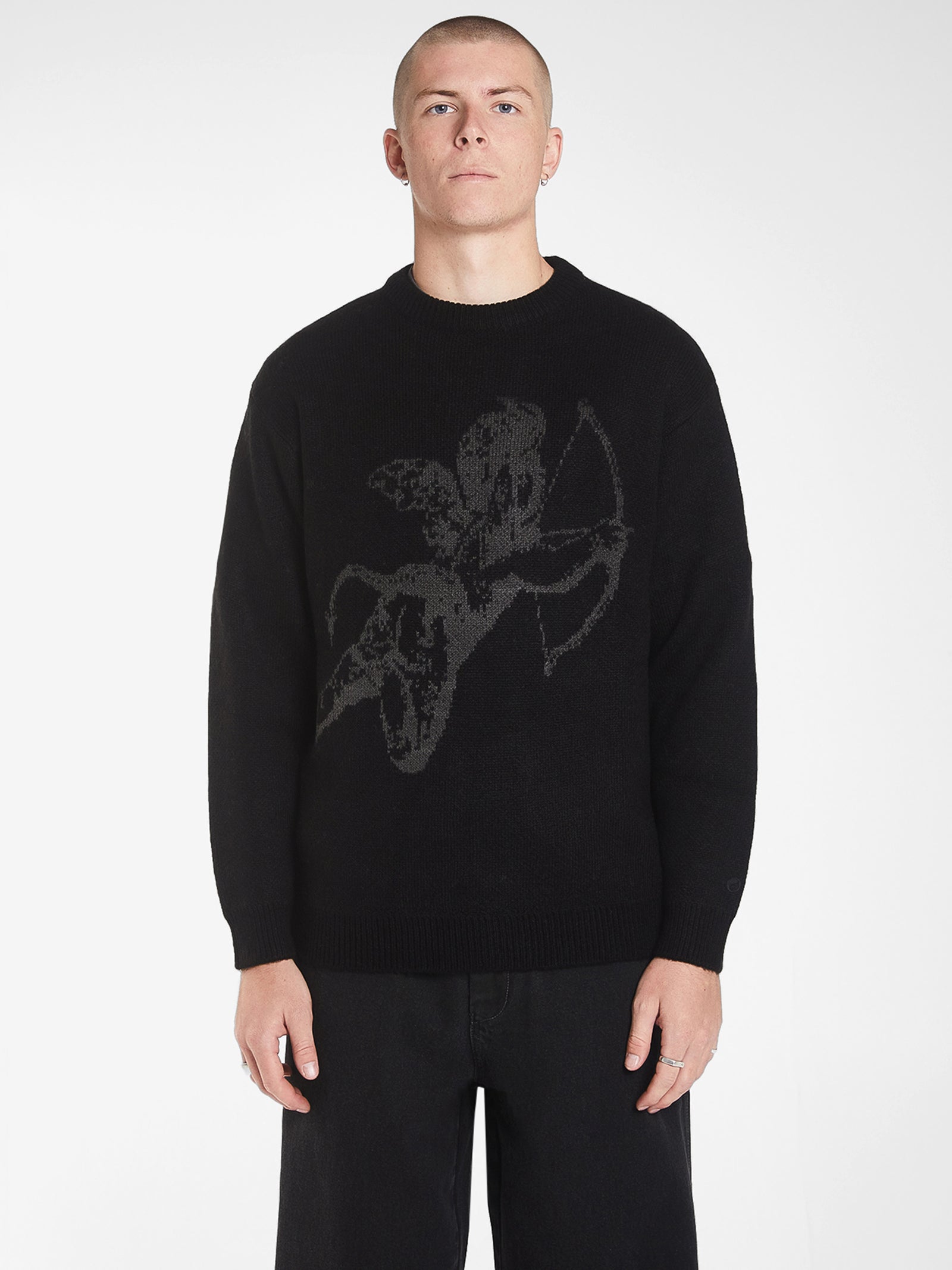 Cherub Brushed Crew Knit