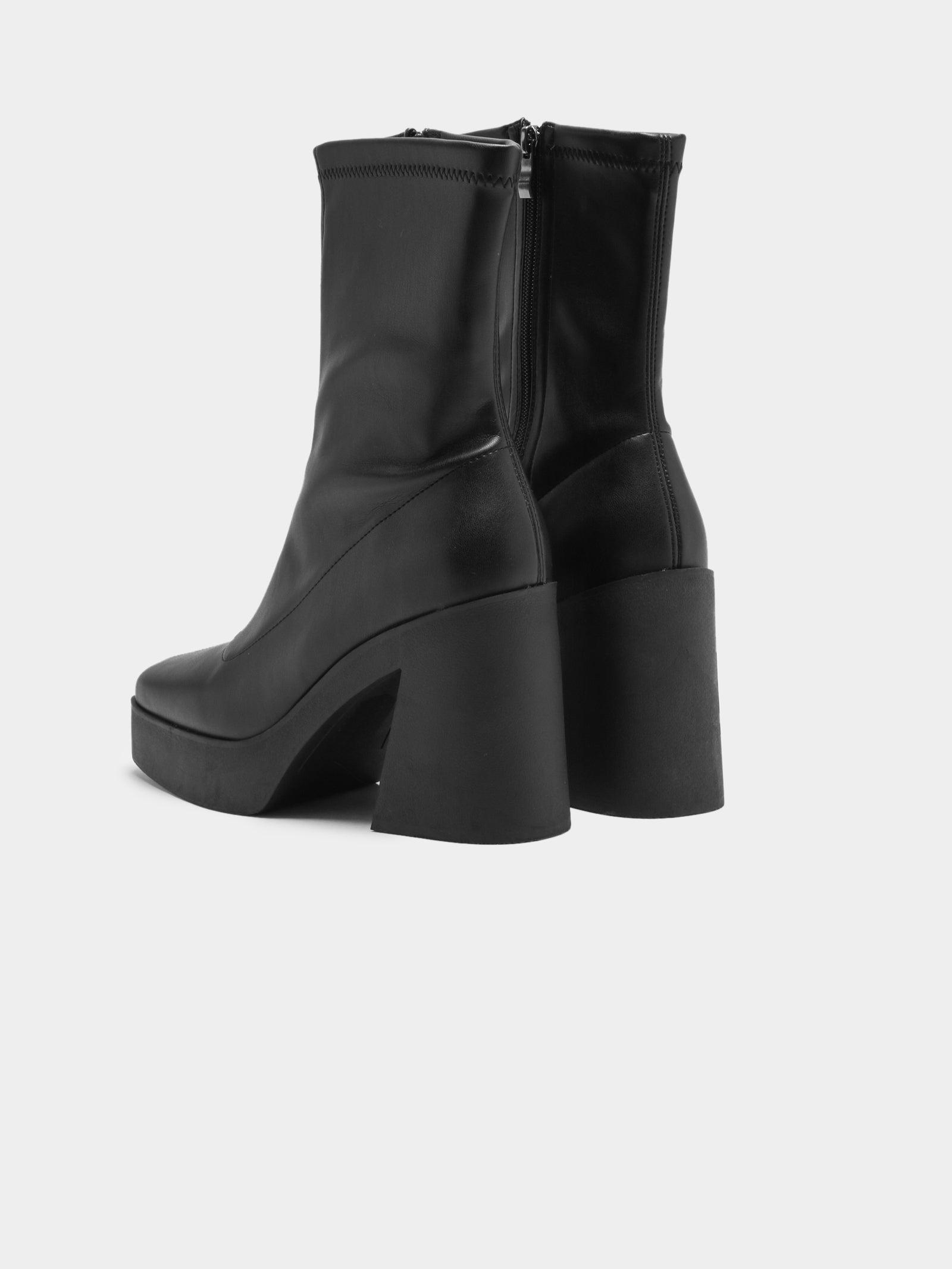 Womens Jagger Platform Boots in Black