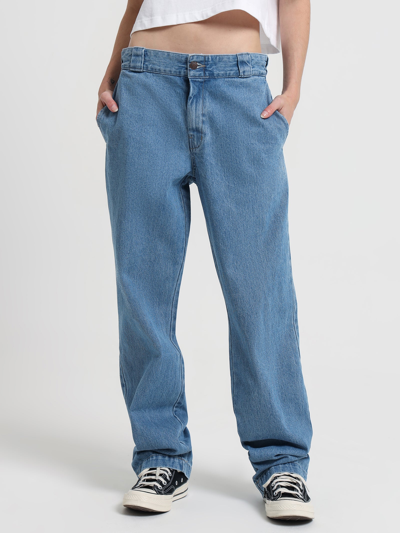 875 Denim Jeans in Light Indigo