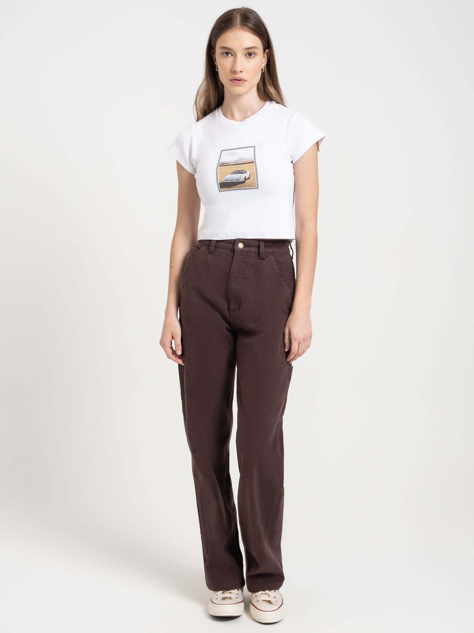 Carpenter Full Length Pants in Postal Brown