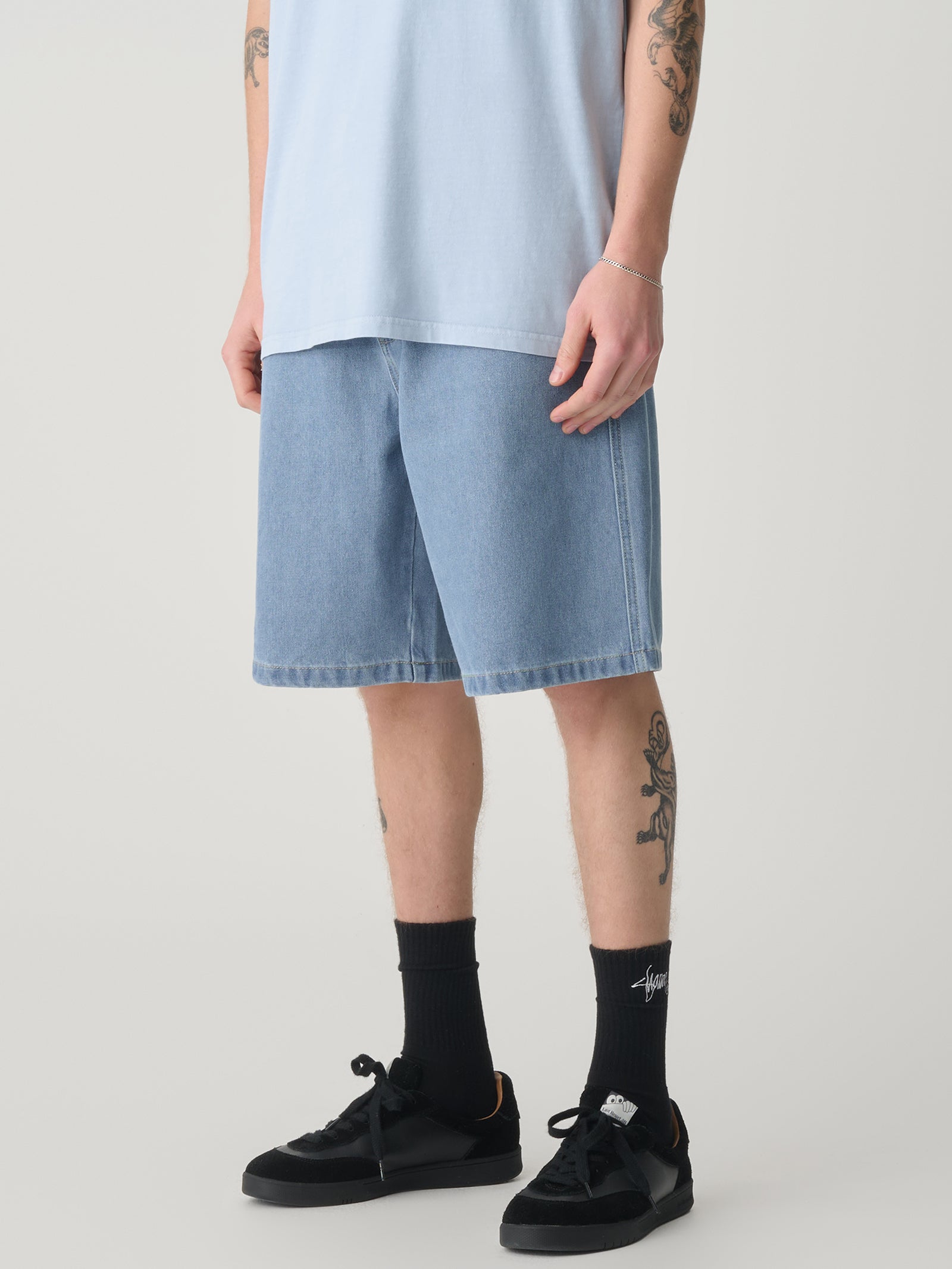 Denim Standard Short - Mid Blue