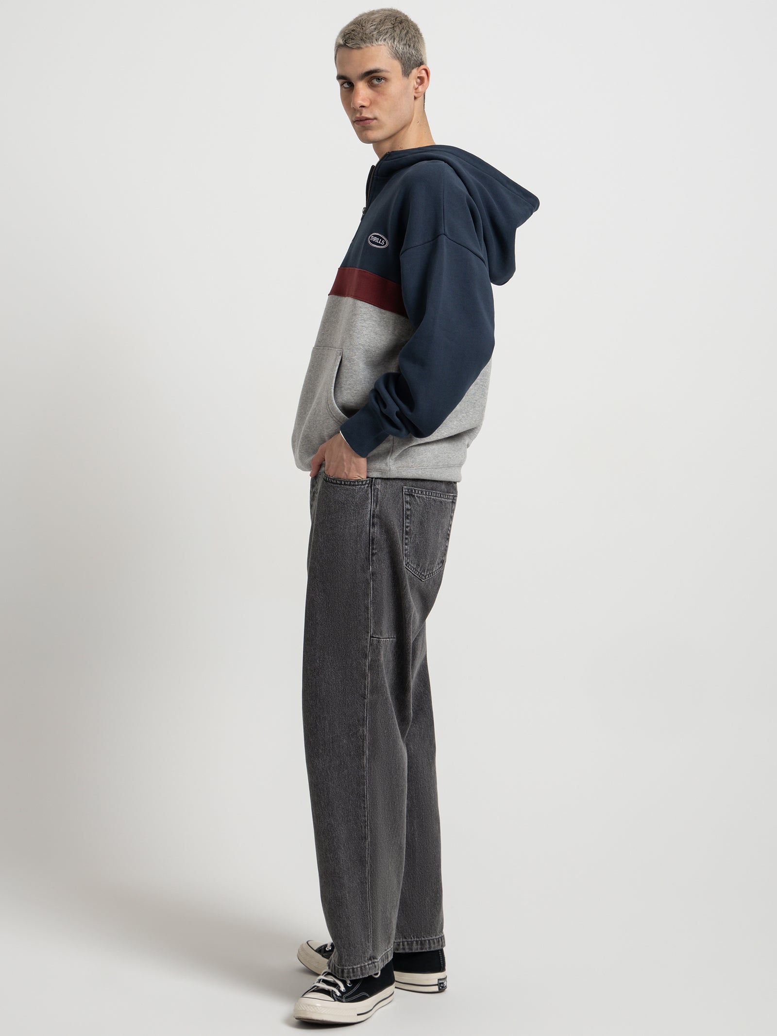 Big Slacker Baggy Jeans in Grey