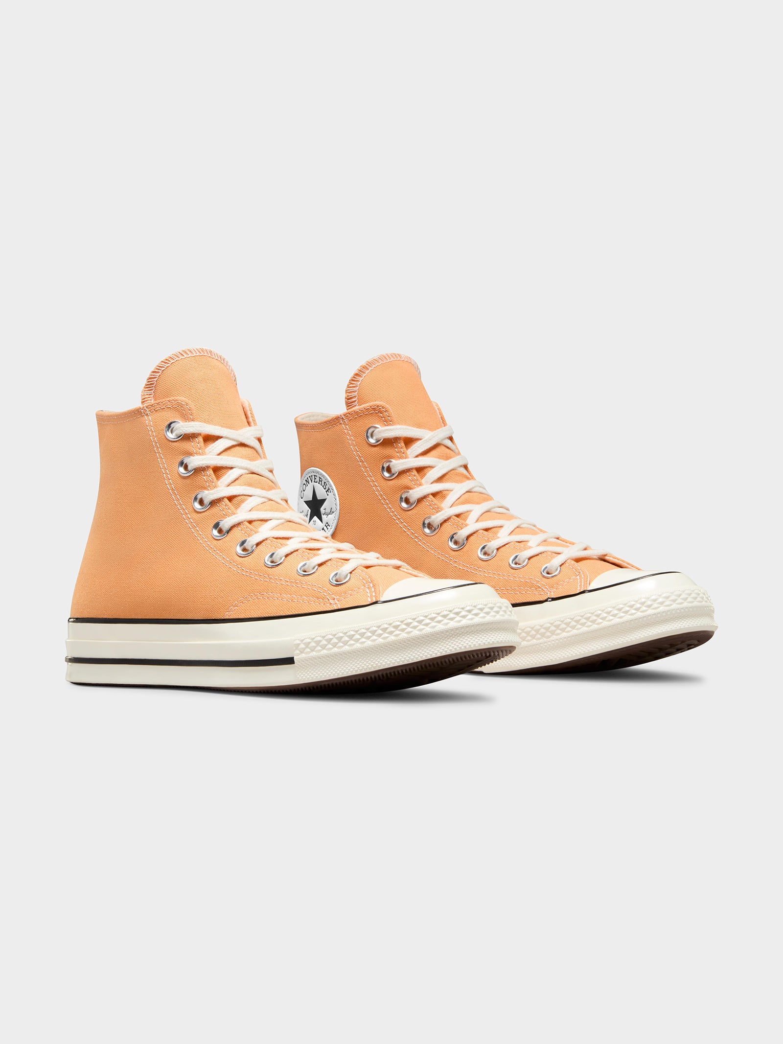 Unisex Converse Chuck 70 Vintage Canvas High Top Sneakers in Tiger Moth