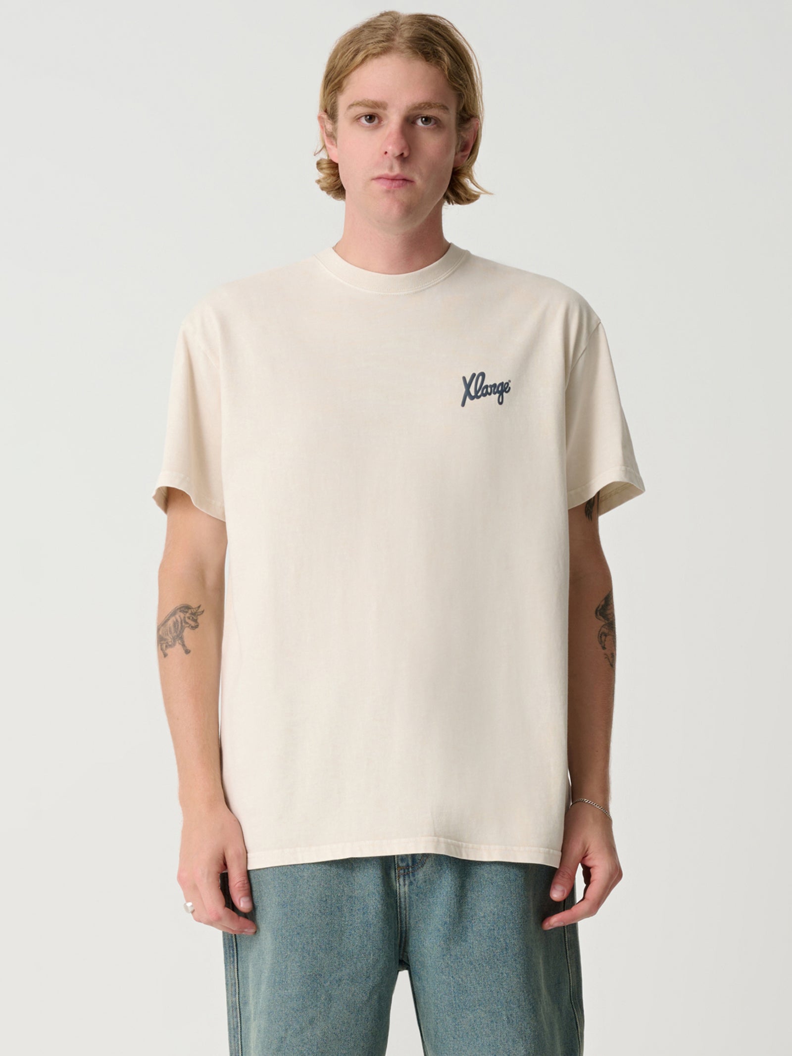 Dice Tee In White