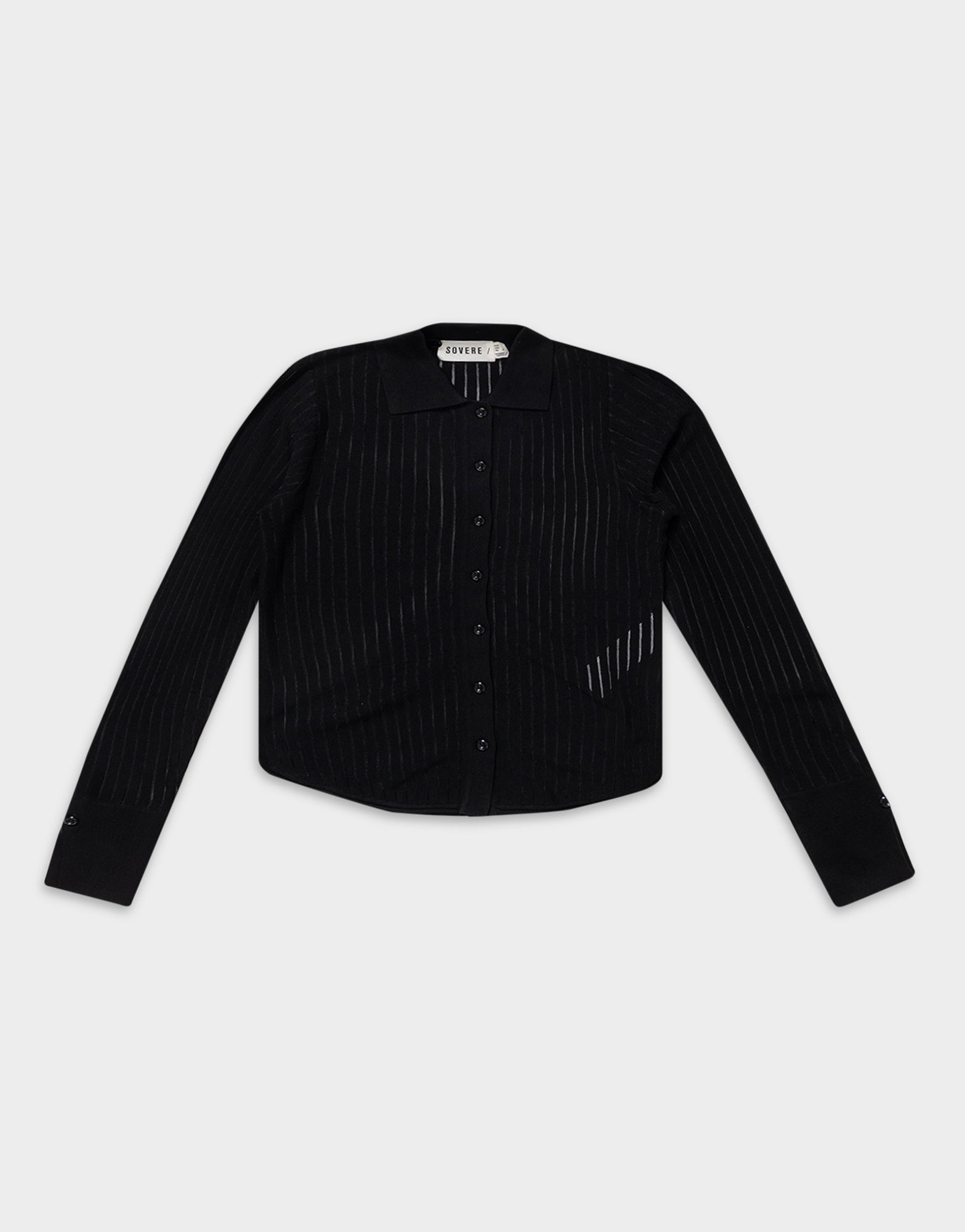 Foresight Knit Shirt in Black