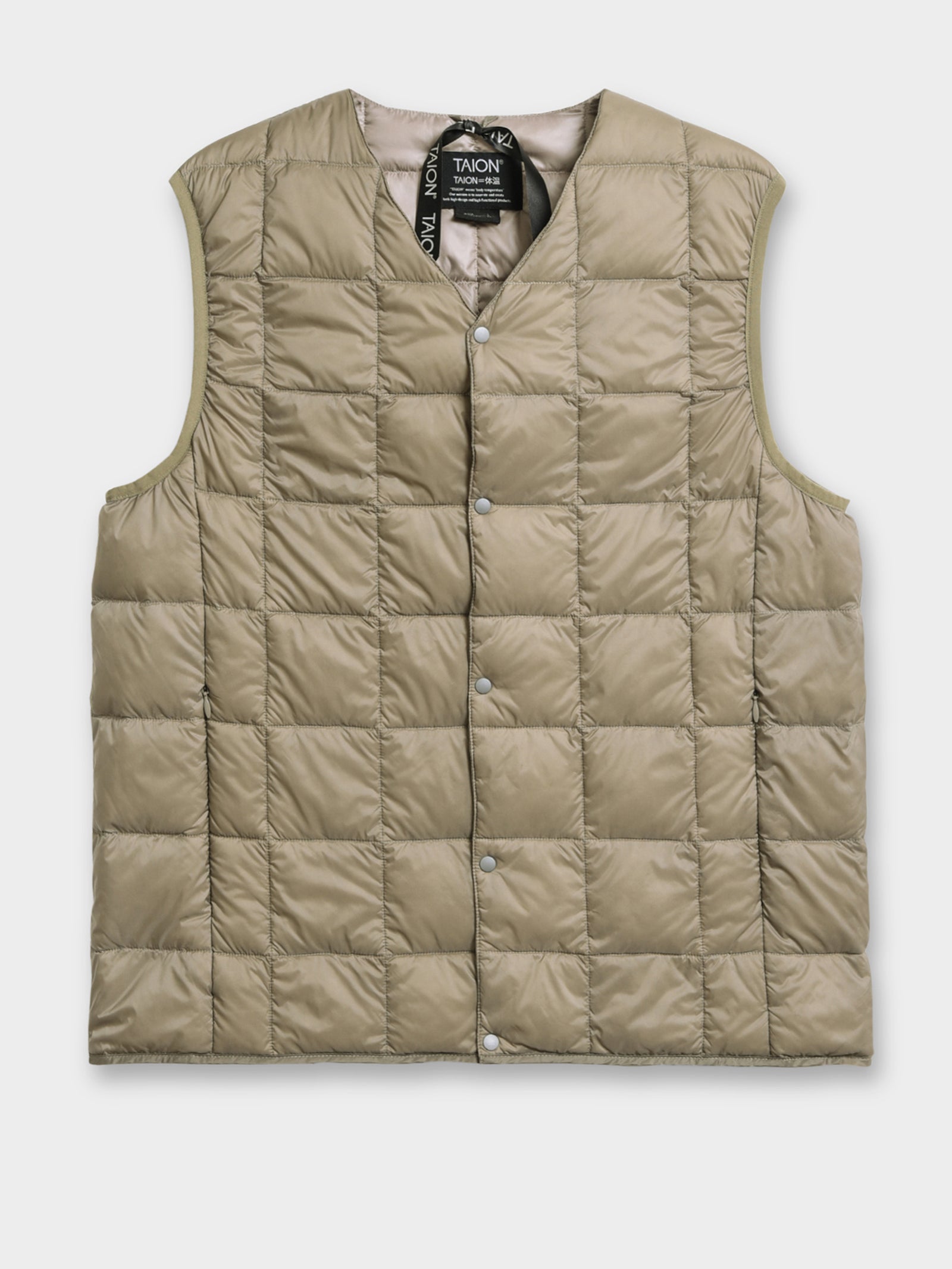 V Neck Button Down Vest