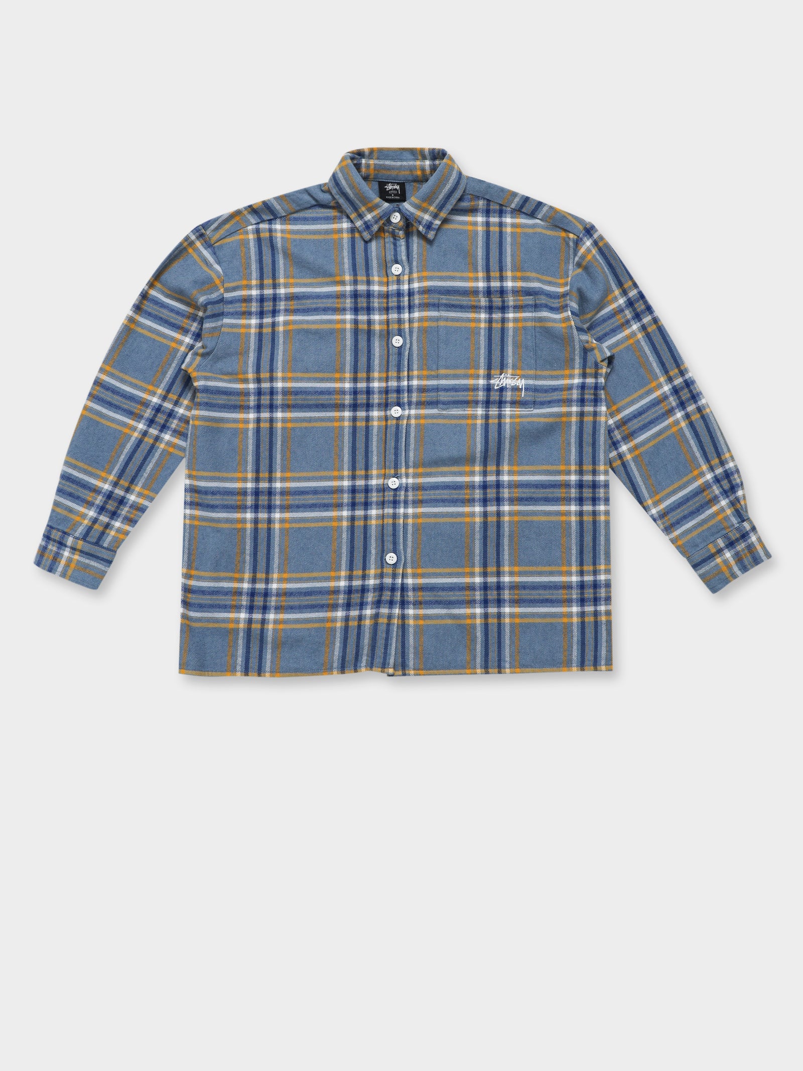 Check Shirt in Blue Check