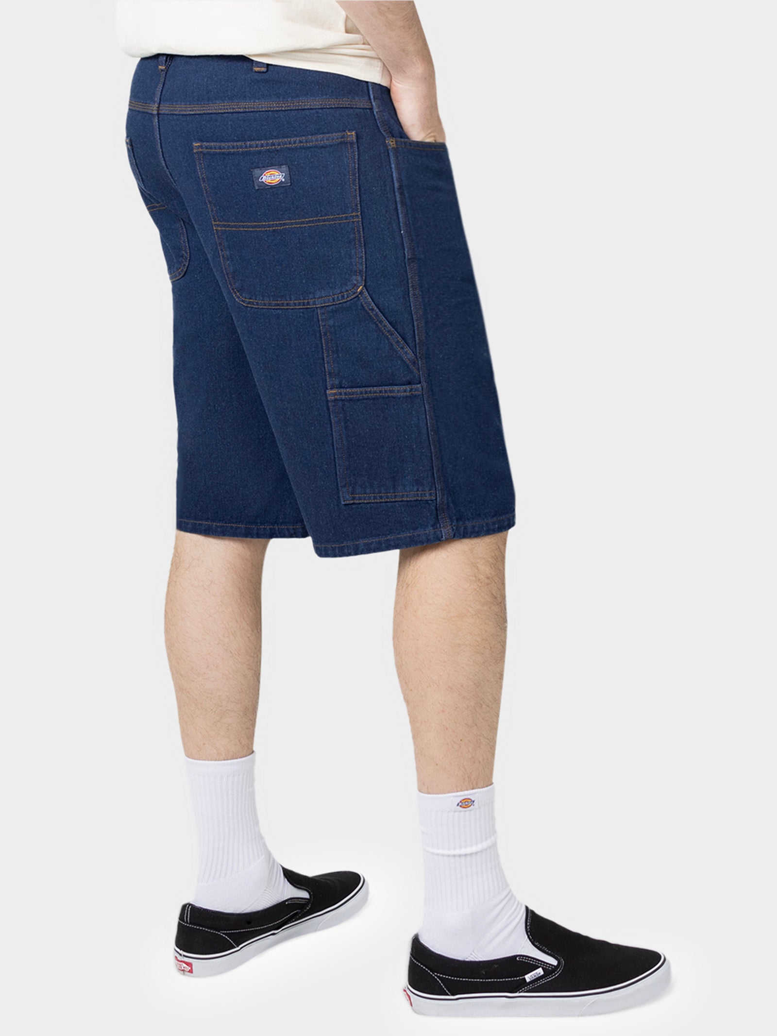 Light Denim Carpenter Short