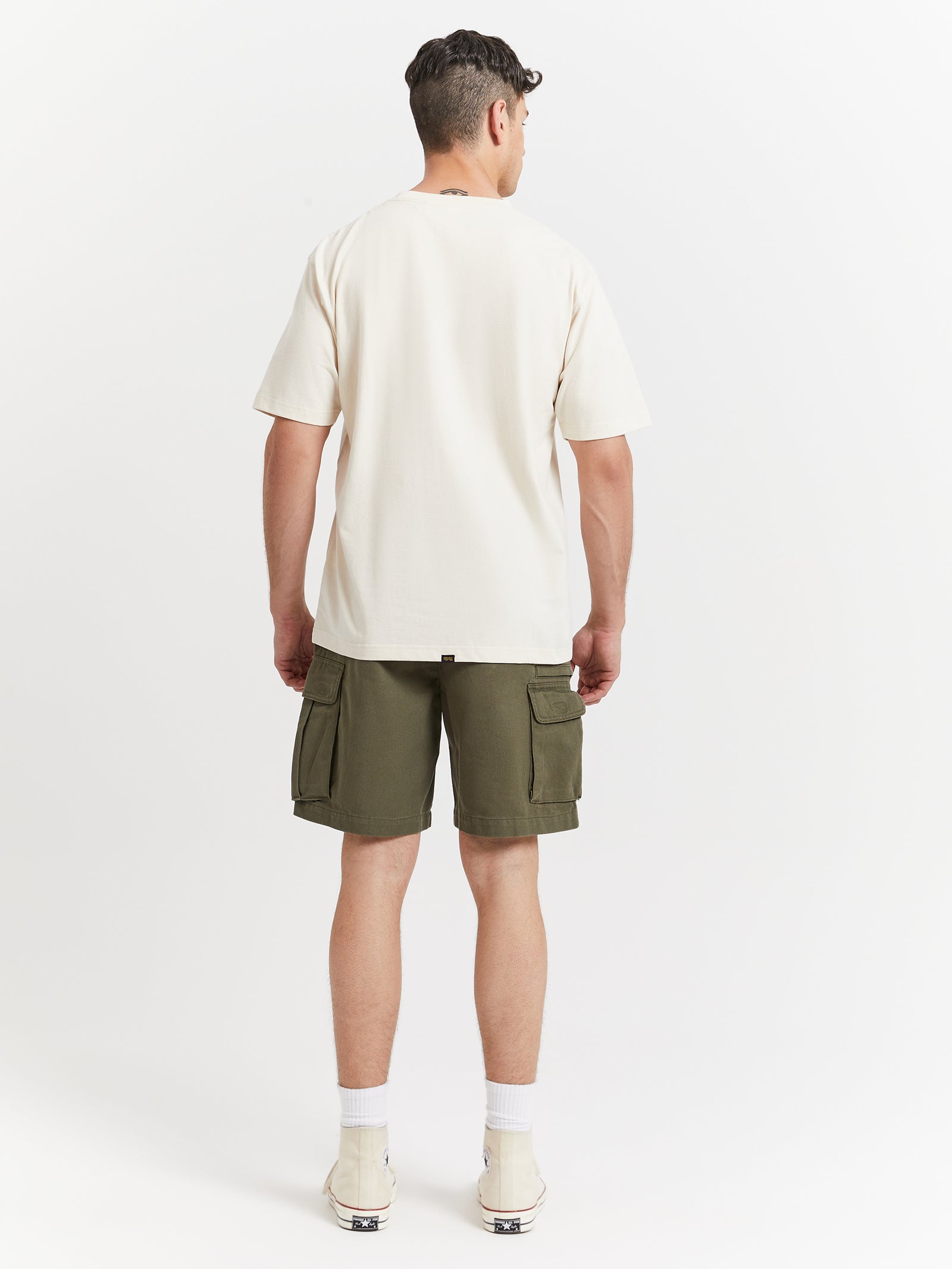 Hard Yakka X Thrills Pact Oversized T-Shirt in Unbleached