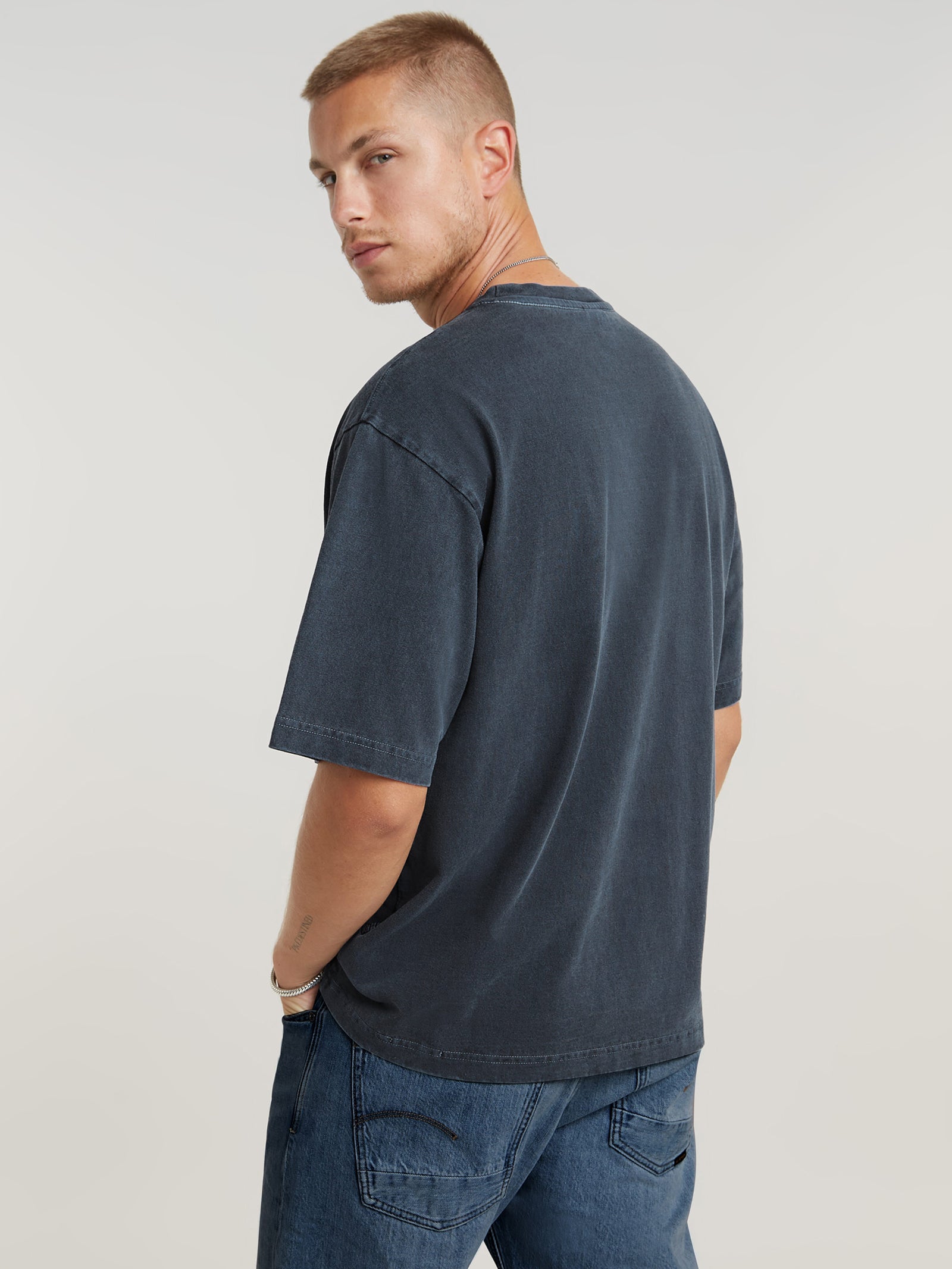 Overdyed Centre Boxy T-Shirt