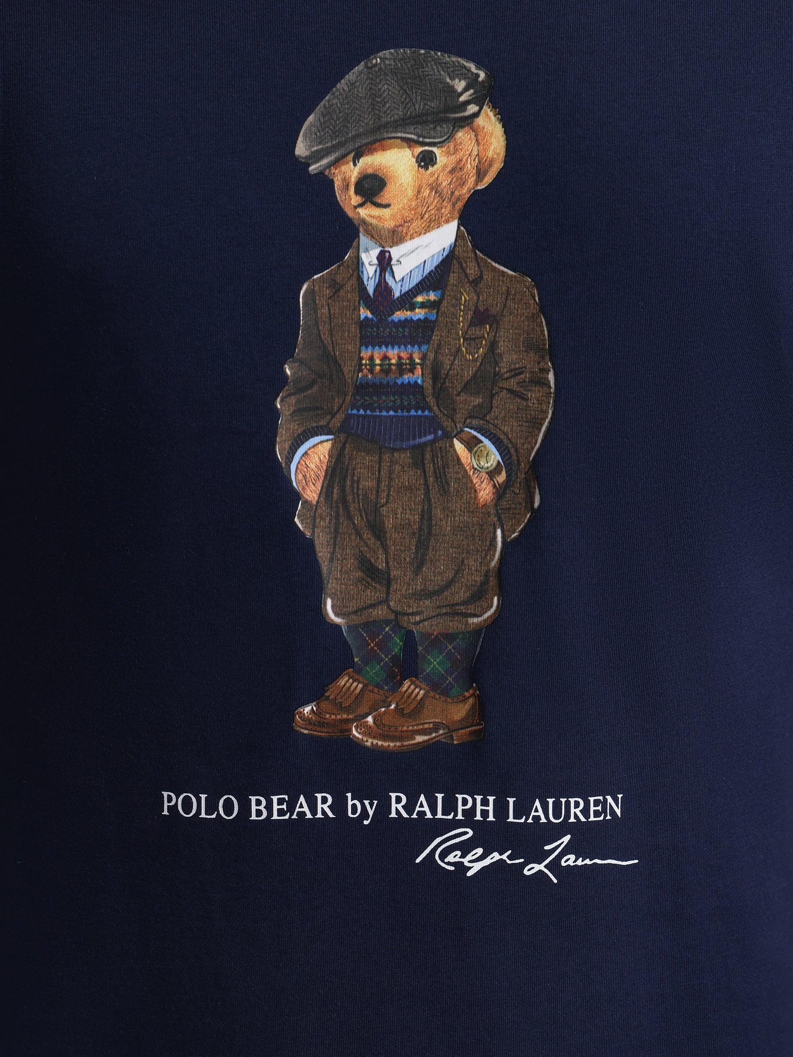 Heritage Bear T-Shirt in Newport Navy