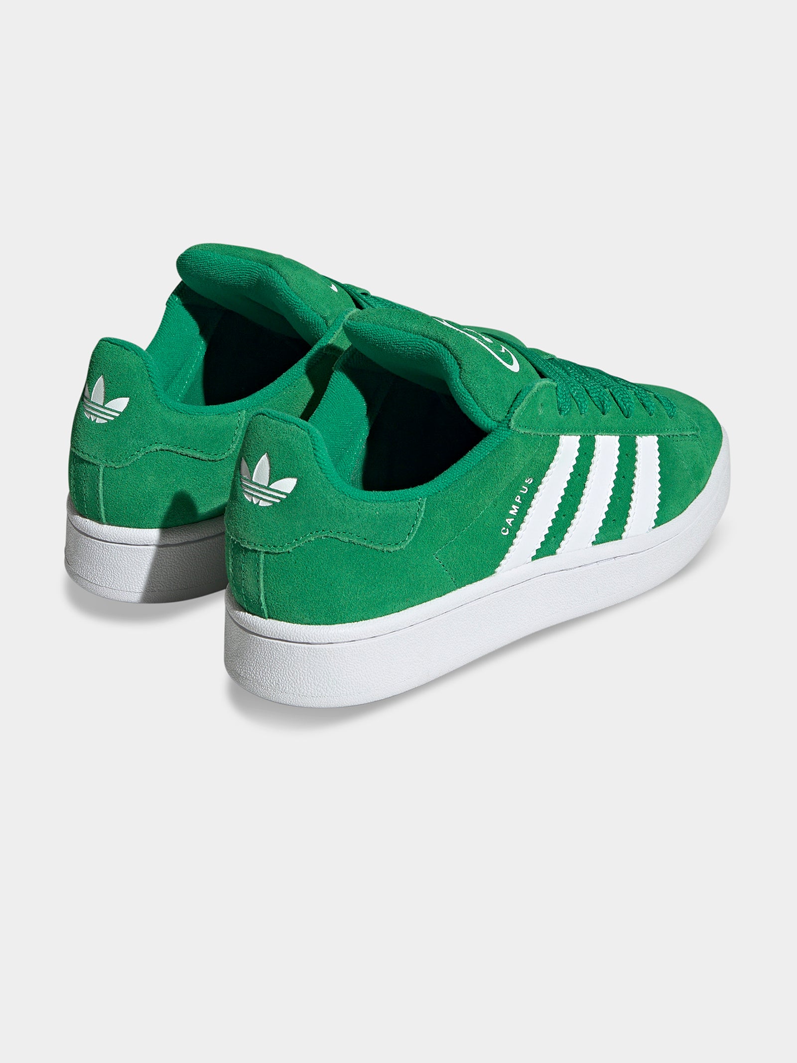 Campus 00s Sneakers in Green & Cloud White