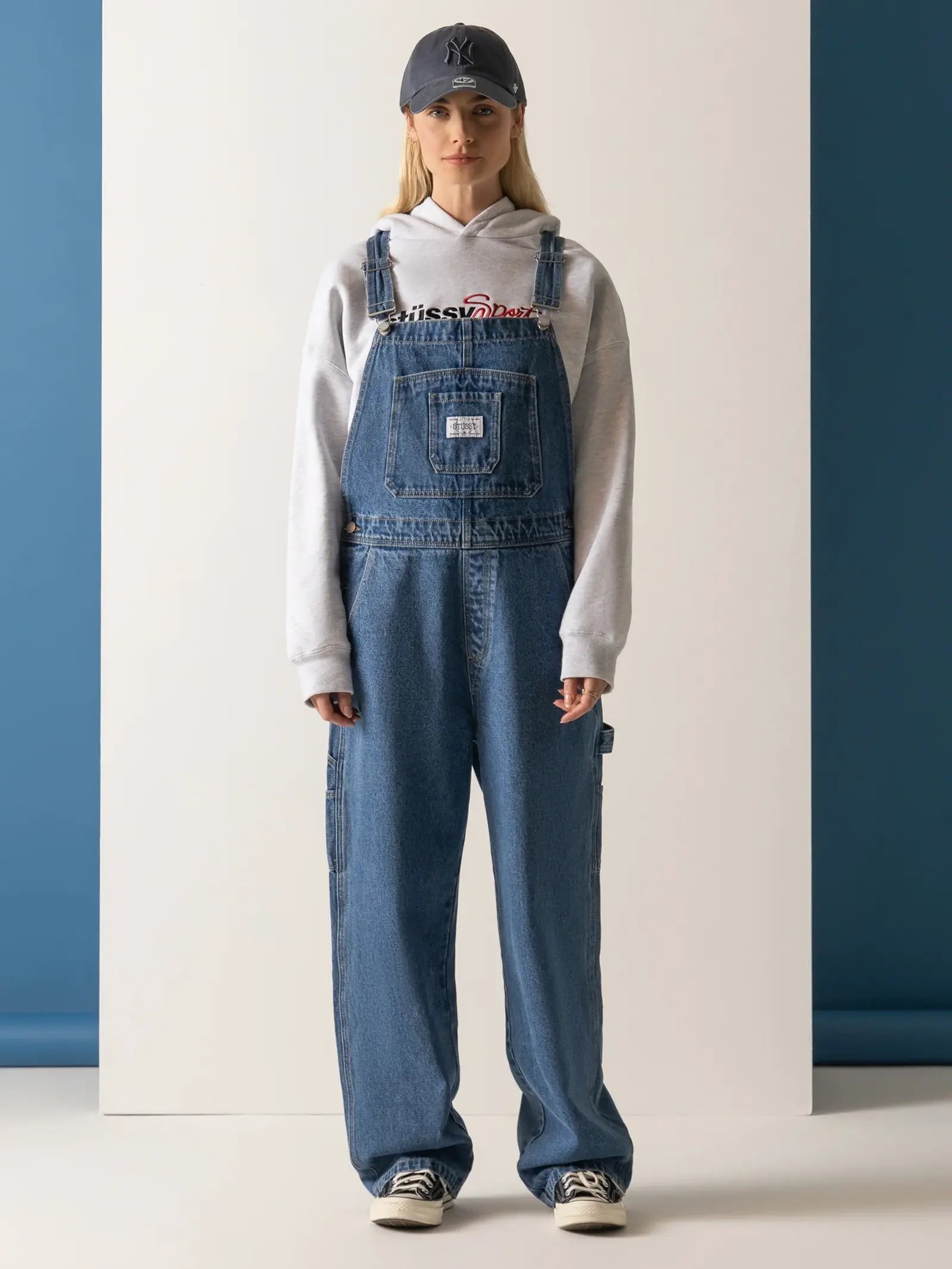 Nevada Denim Overalls in Indigo Denim