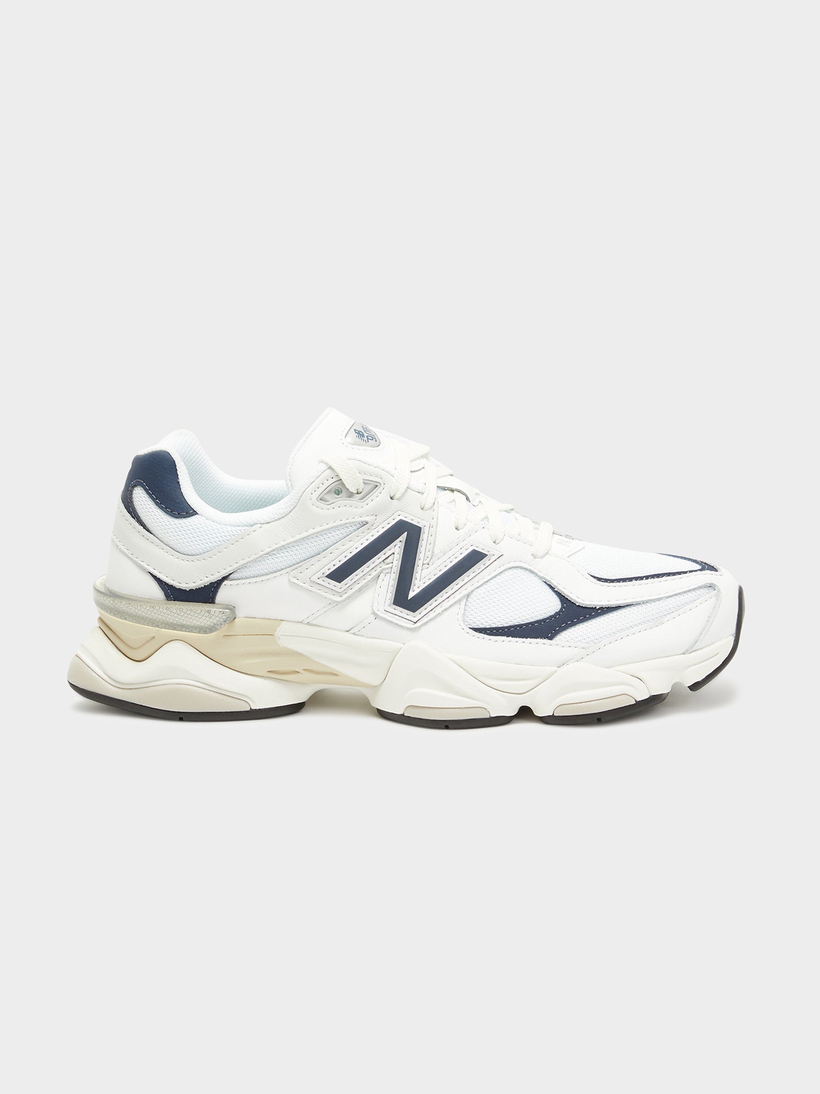 Unisex 9060 Sneakers in White Navy