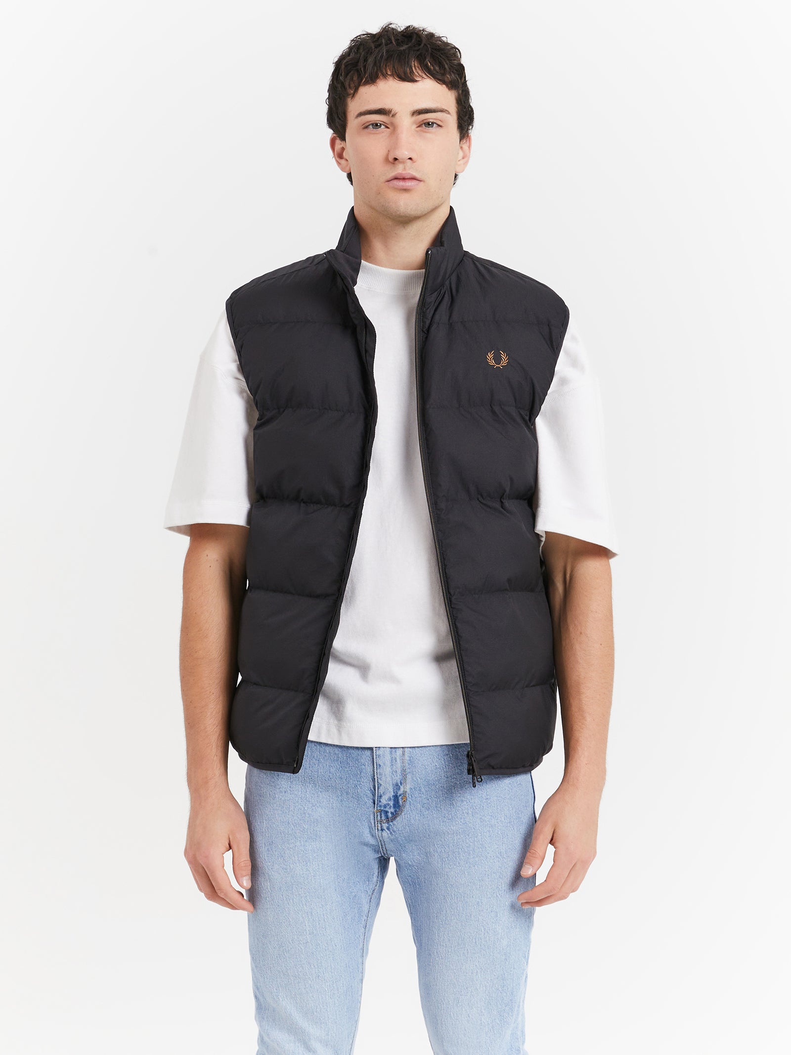 Insulated Gilet in Black