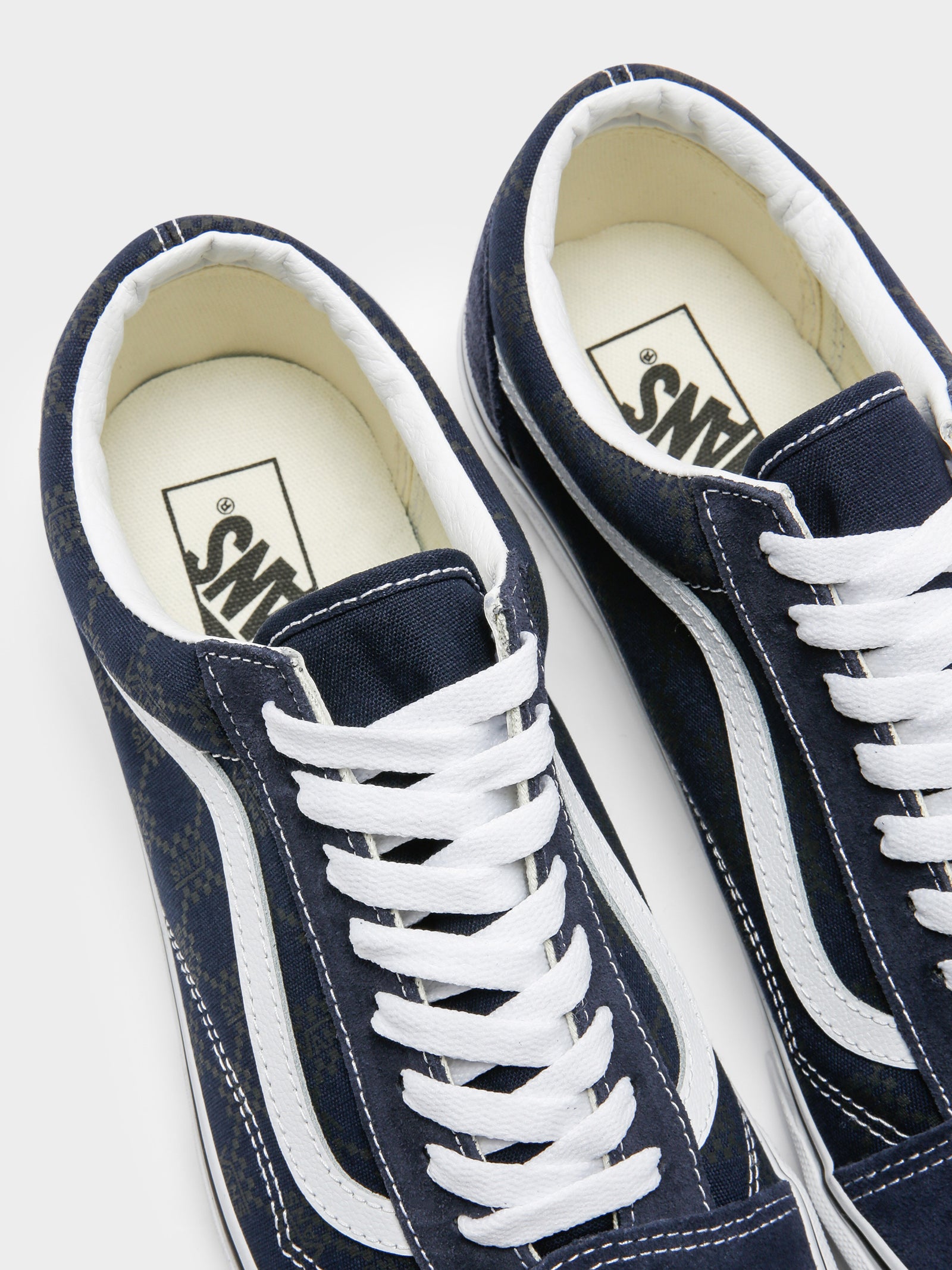 Unisex Old Skool Monogram Sneakers in Navy