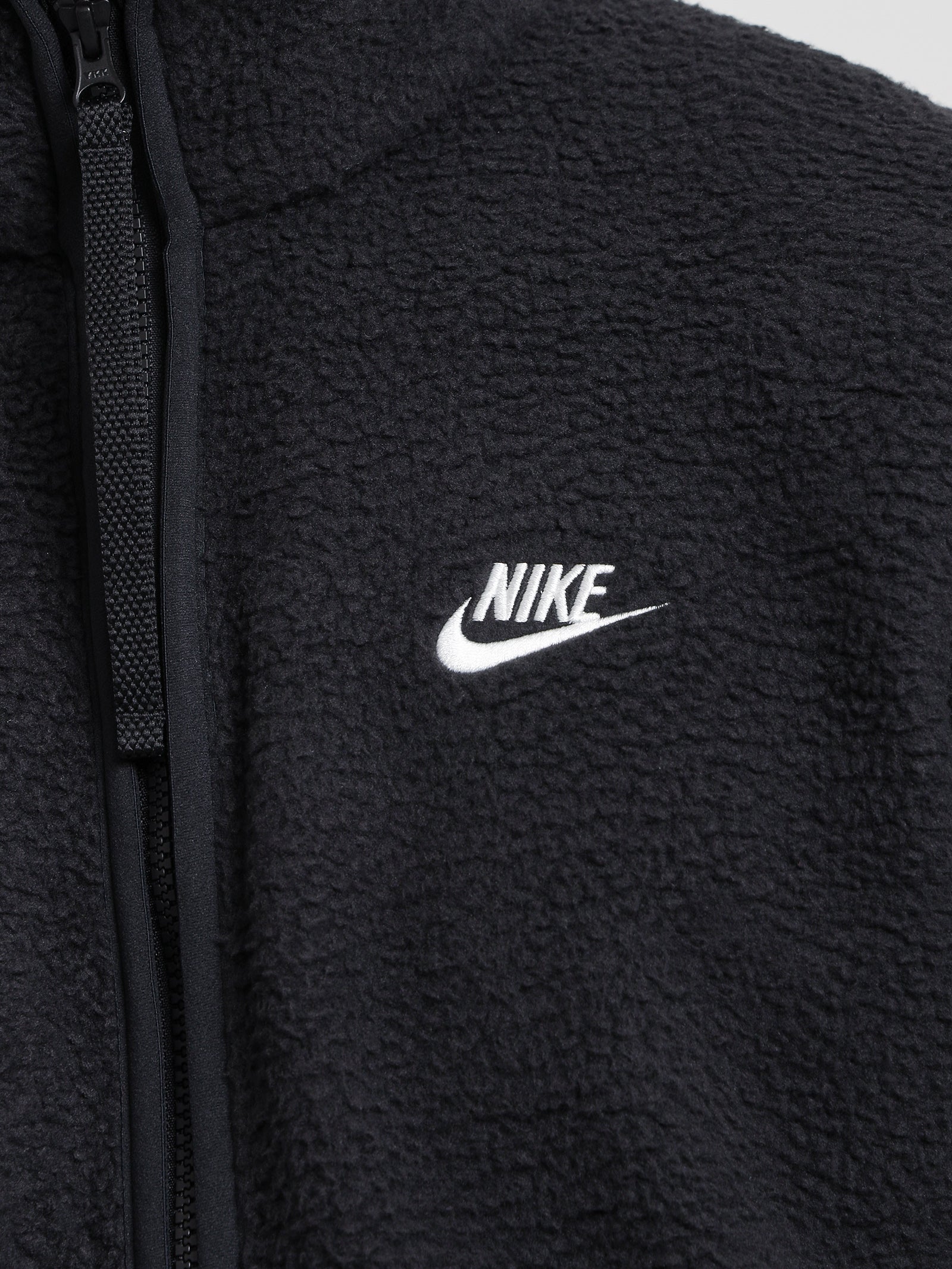 Sportswear Sherpa Jacket in Black