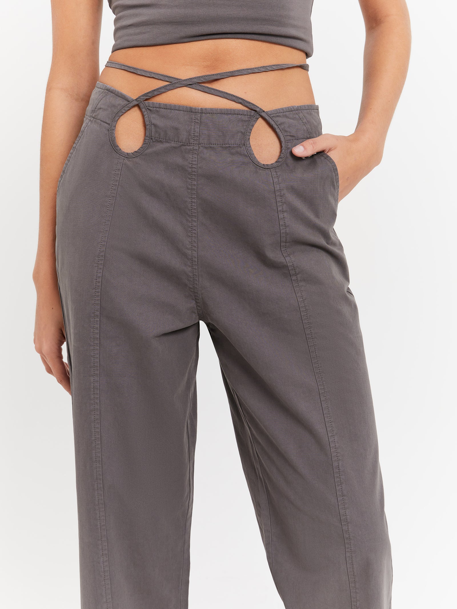 Quinton Pants in Charcoal