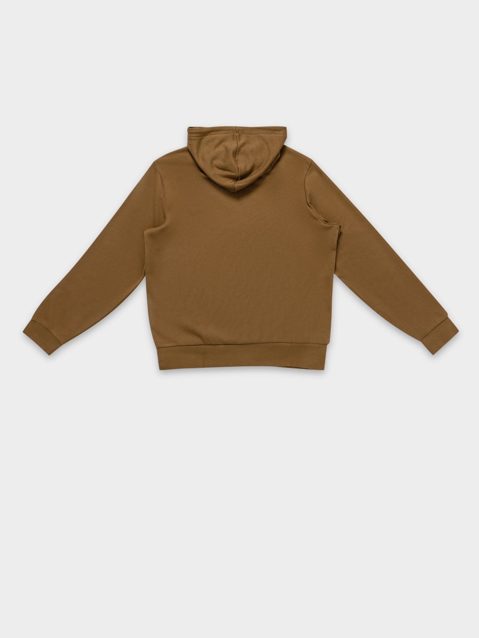 Essentials Non Brushed Hoodie in Brown