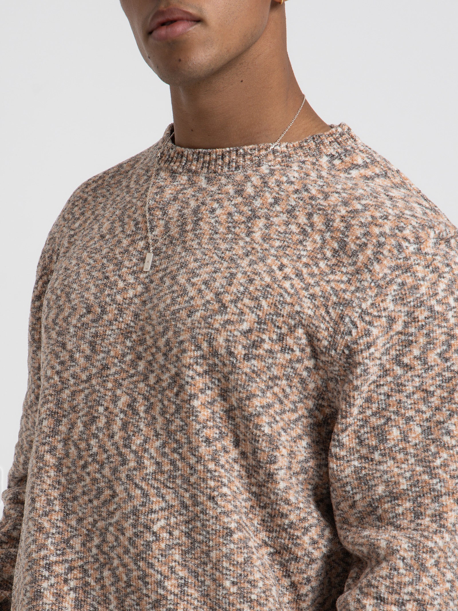 Iris Crew Knit in Beige