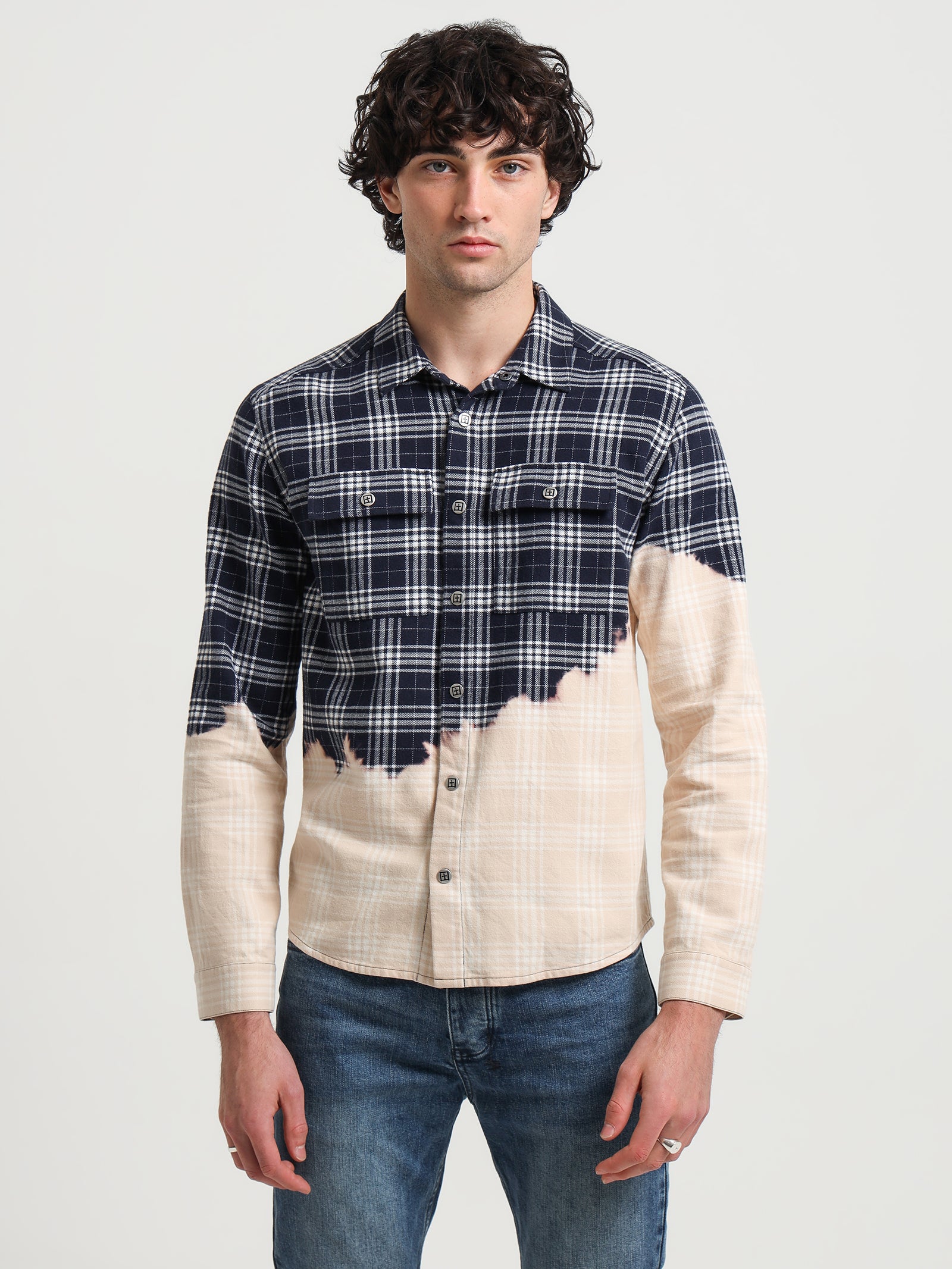 Paradox Long Sleeve Shirt in Denim