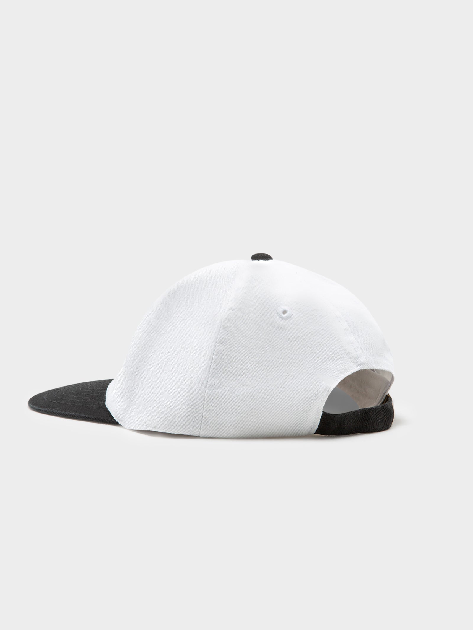 High Life 6 Panel Cap in White