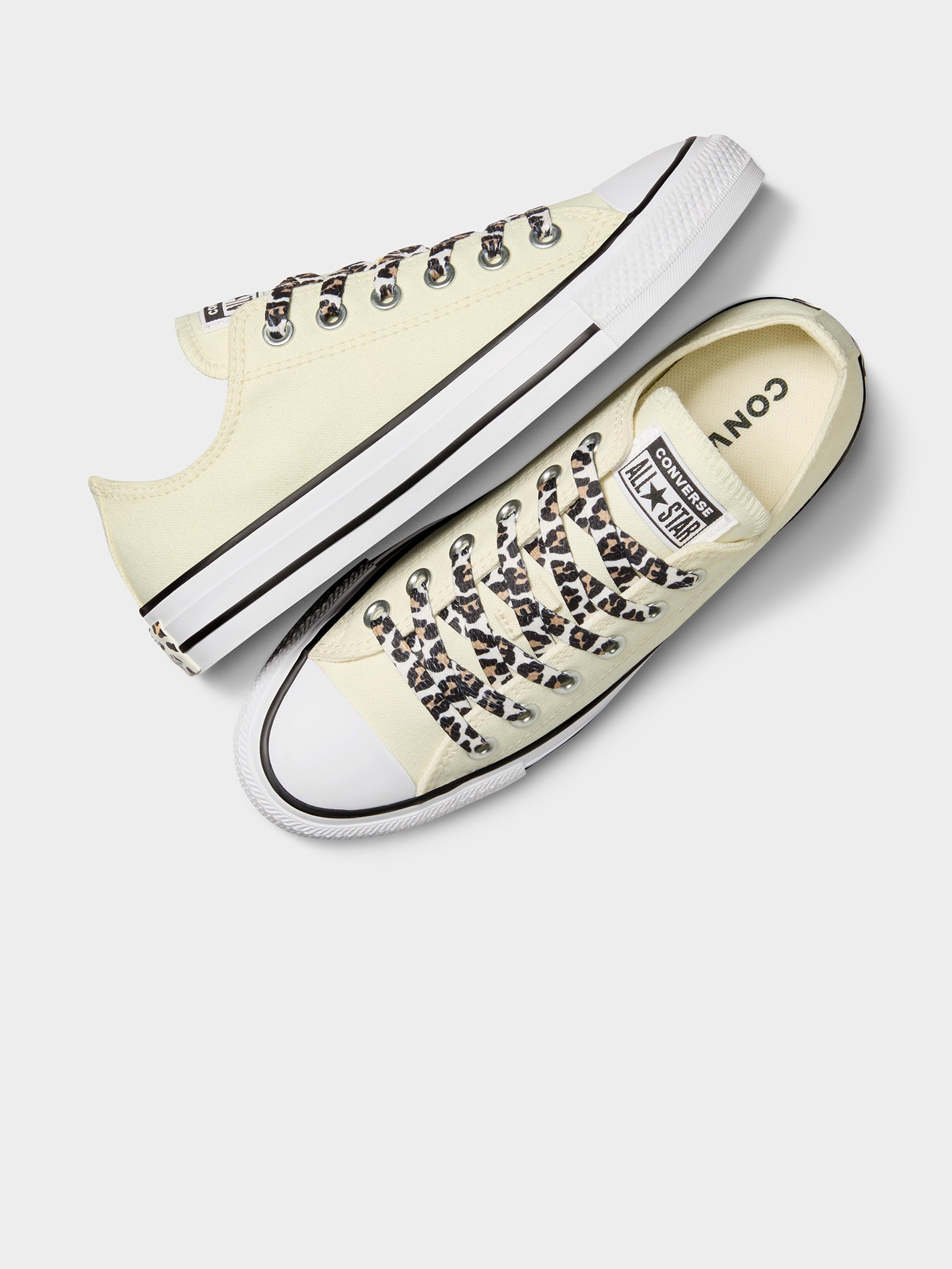 Womens Chuck Taylor All Star Sneakers in Egret, Black & Epic Dune