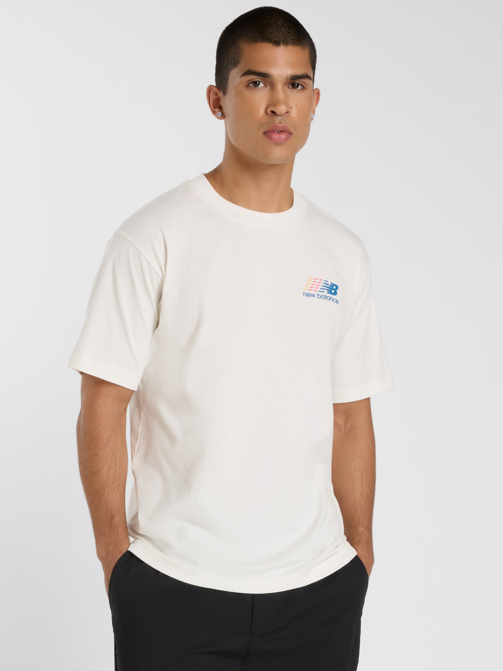 Athletics MultiColour Logo Tee