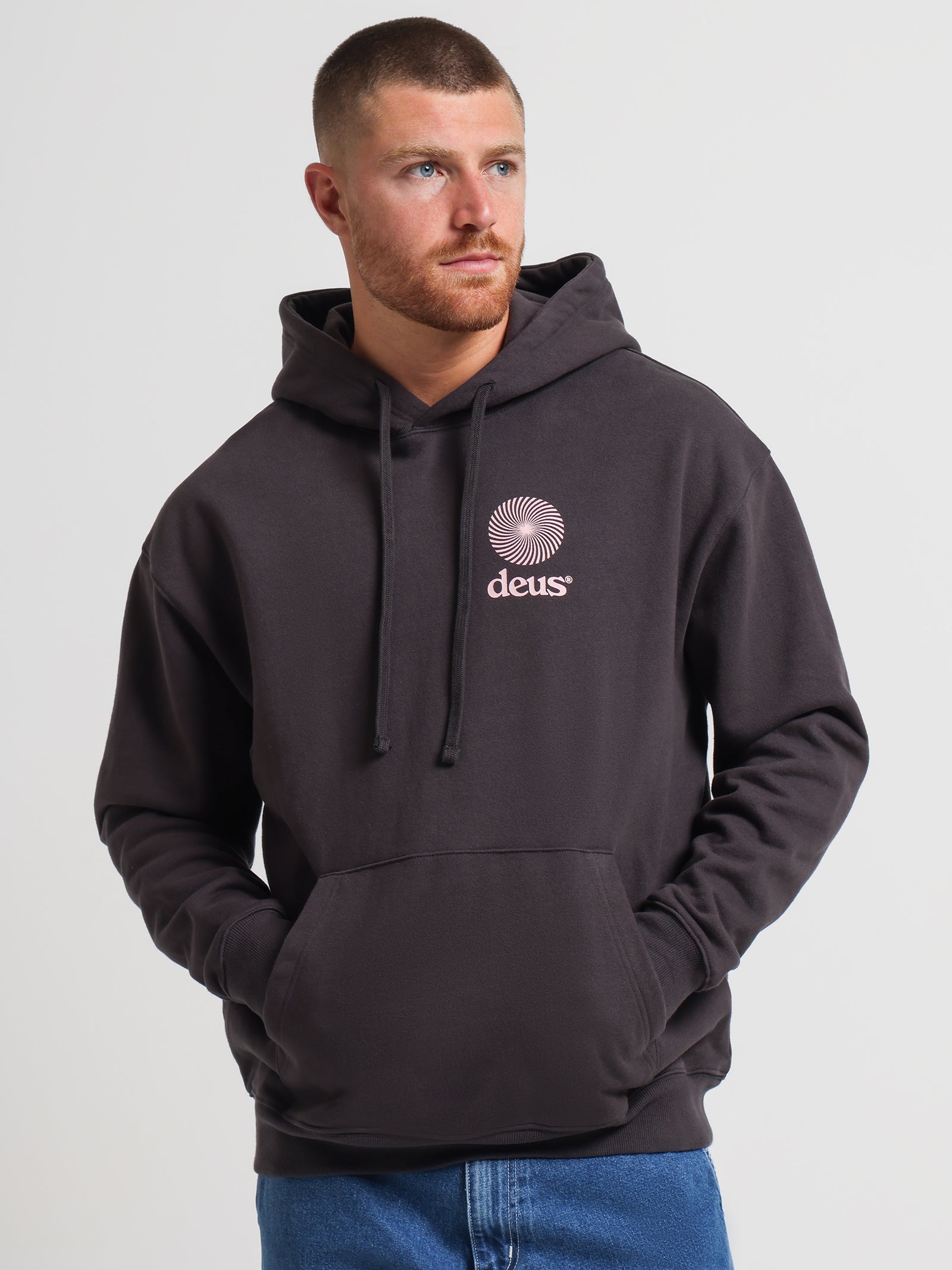 Strata Hoodie in Anthracite