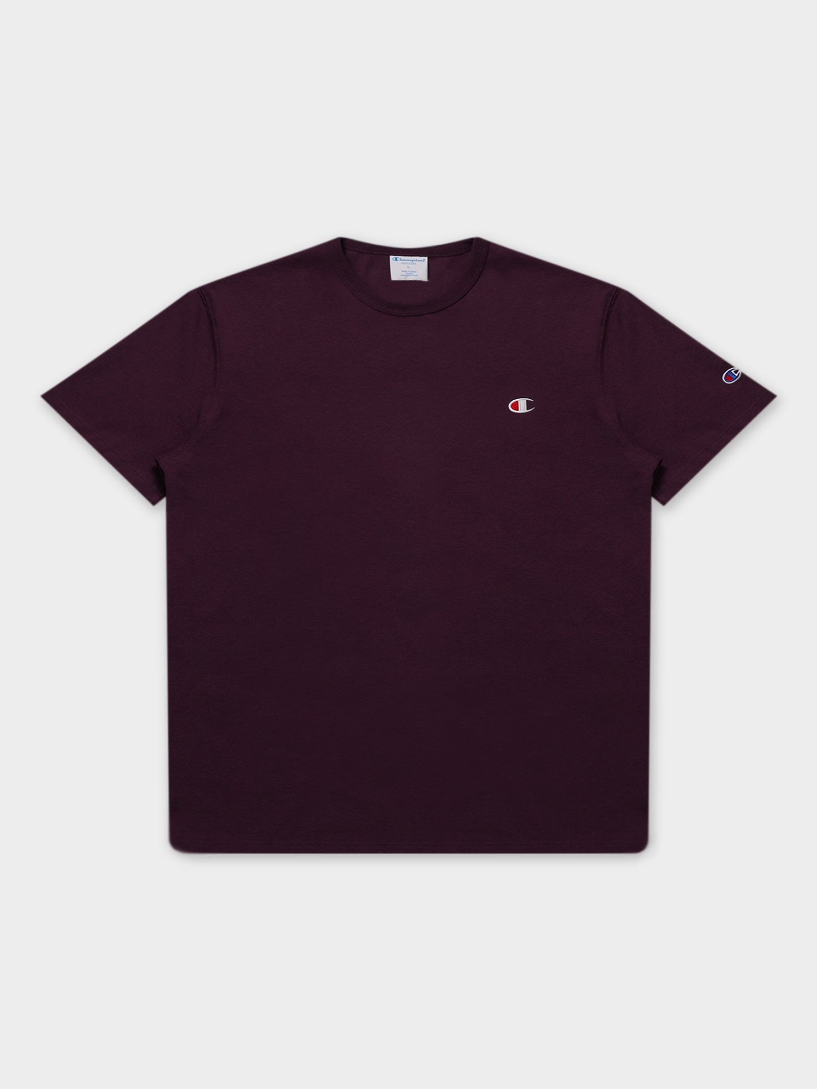 Heritage C Logo T-Shirt in Dark Purple