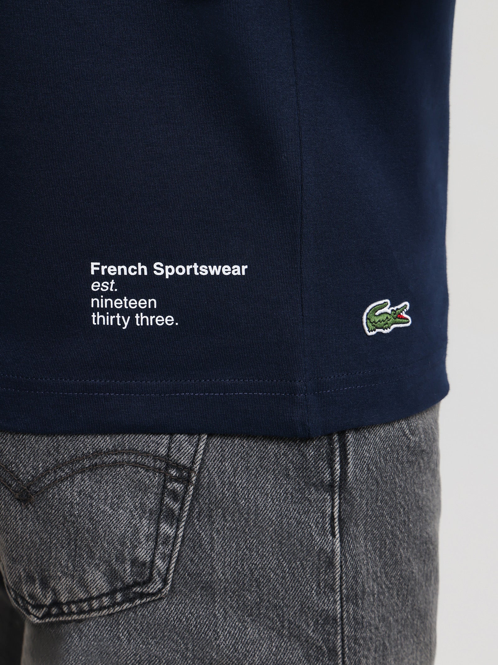 Soft Branding T-Shirt in Navy