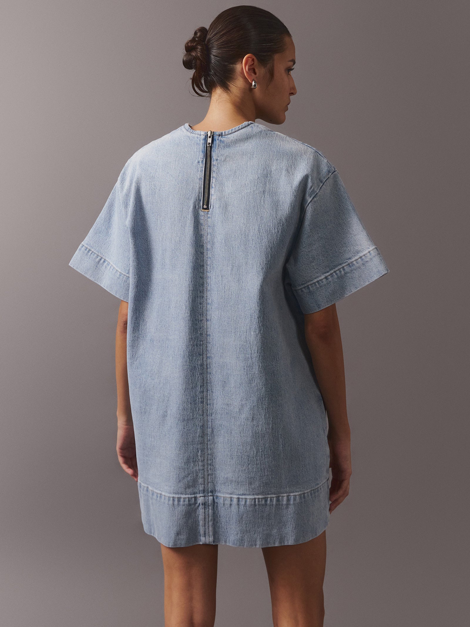 Relaxed Denim Dress