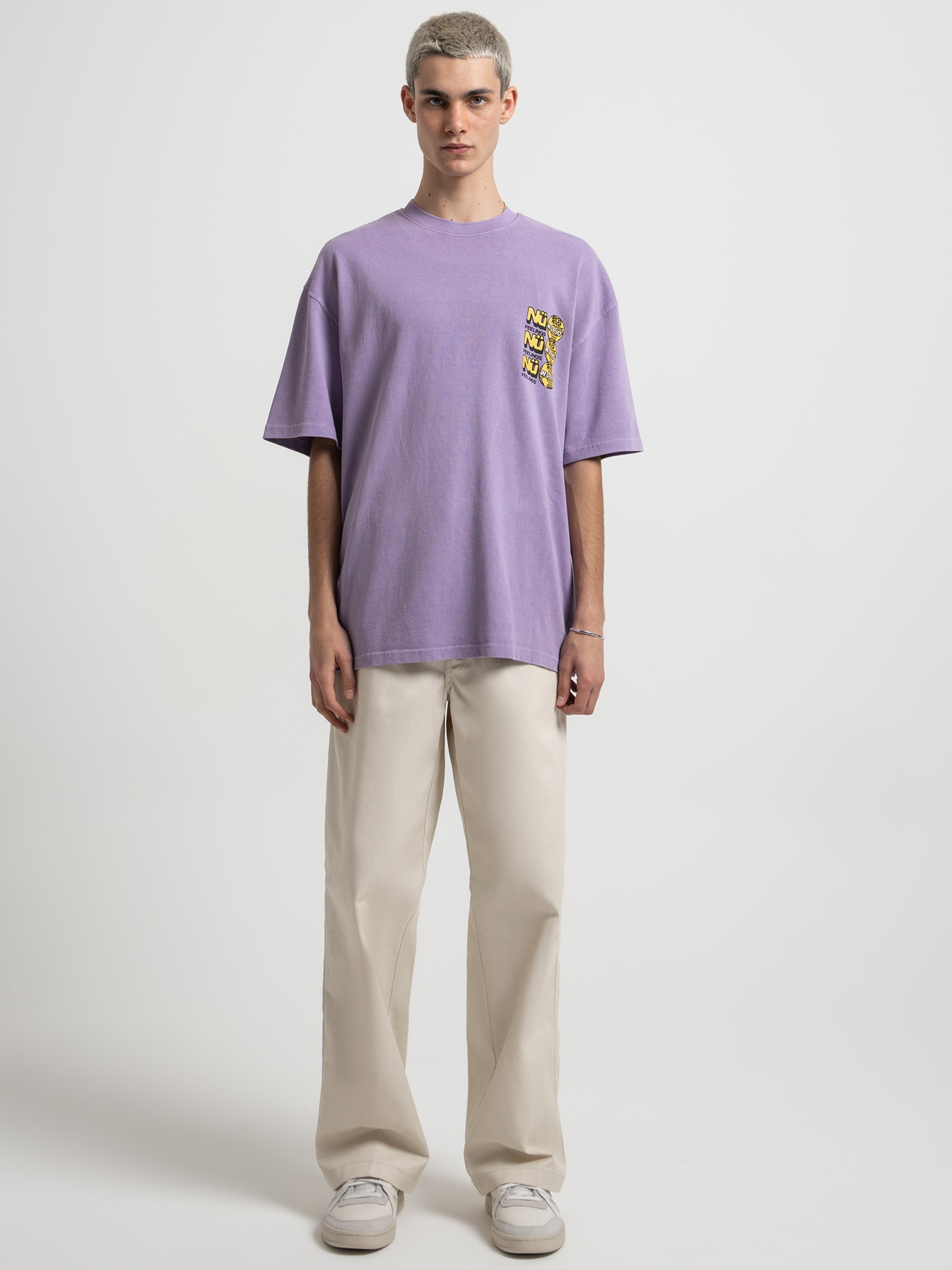 Logo Go T-Shirt in Lilac