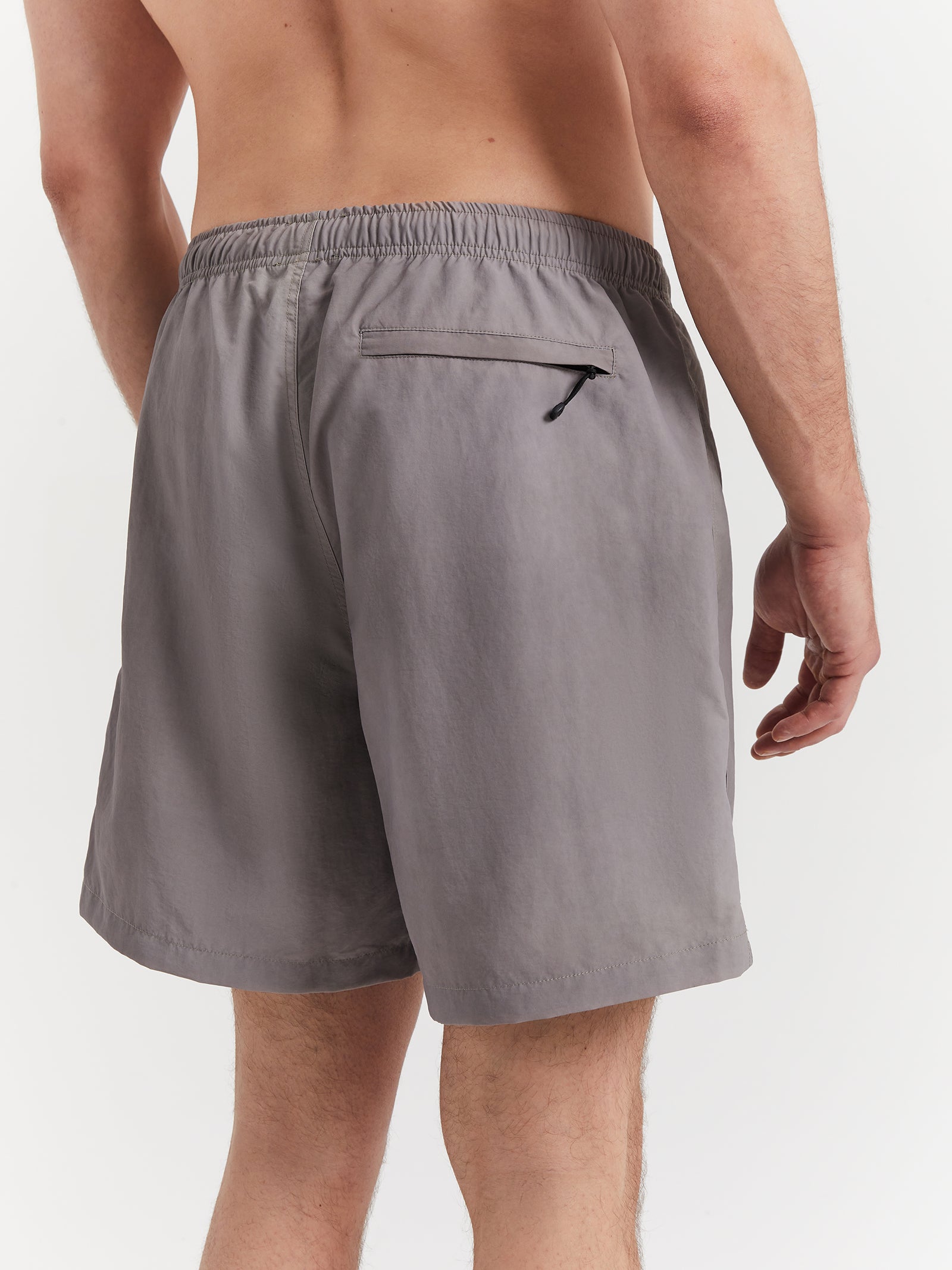 Wave Dye Watershorts in Earth Grey