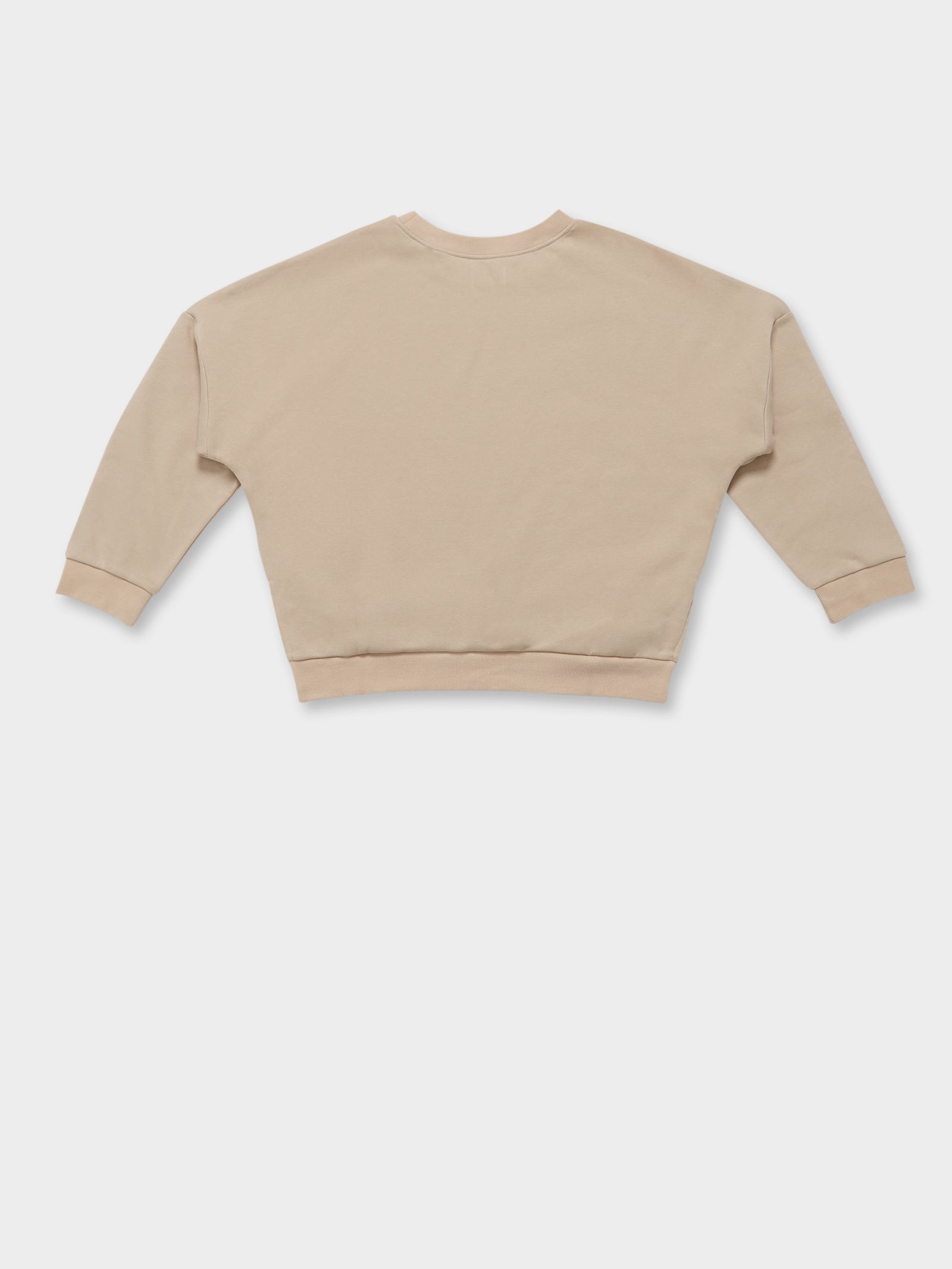 Carter Classic Oversized Sweat in Sand