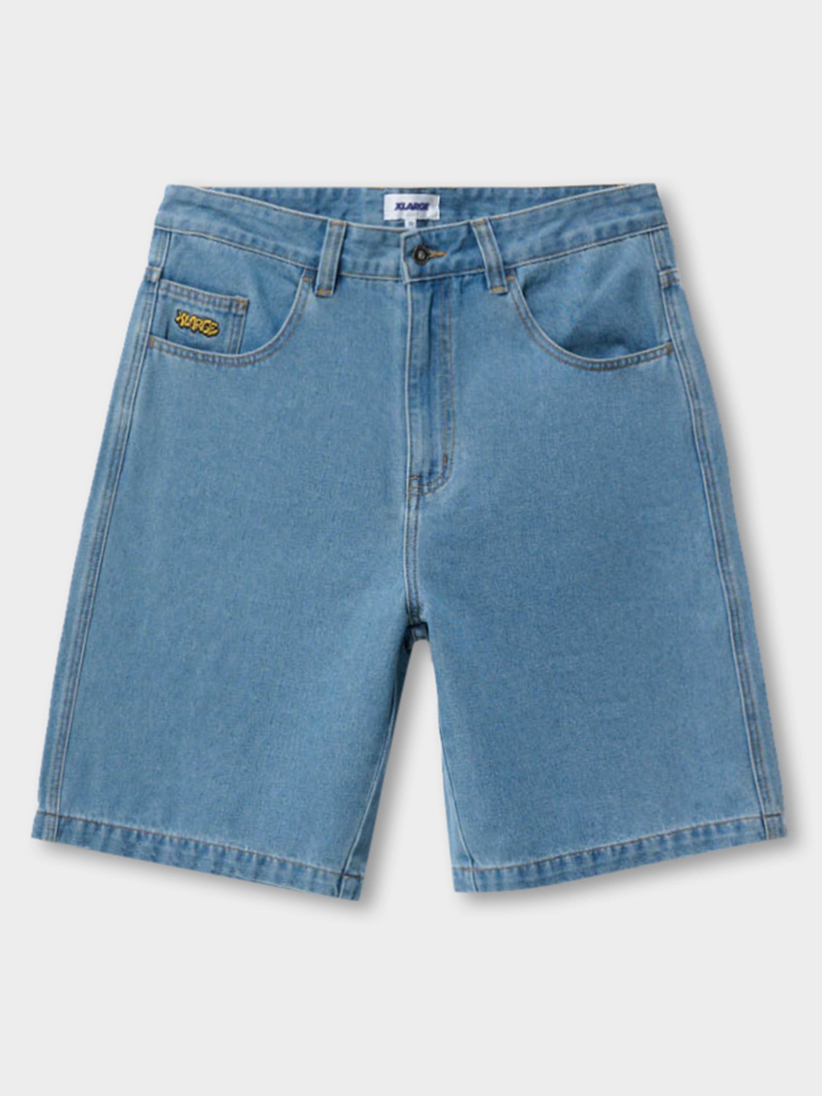 Peace Man Bull Denim Short