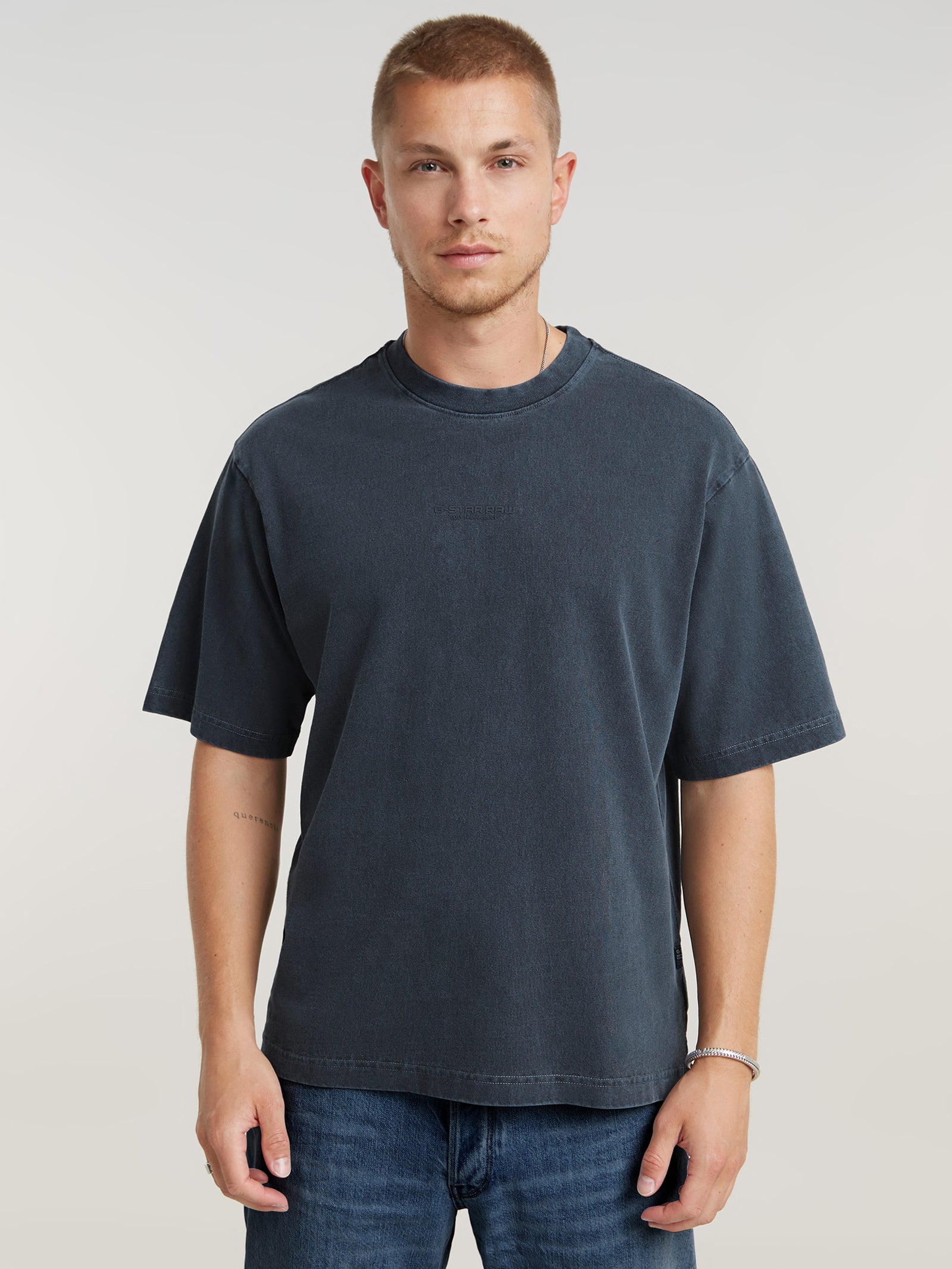 Overdyed Centre Boxy T-Shirt