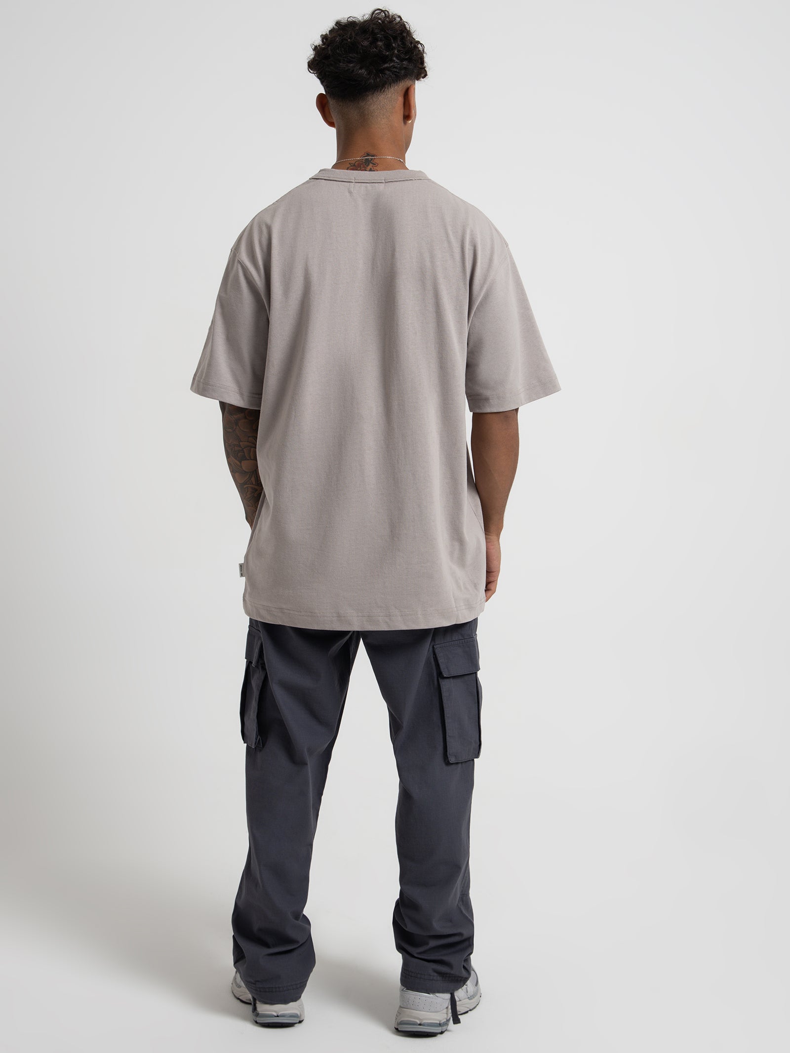 Heavyweight Crew T-Shirt in Salt